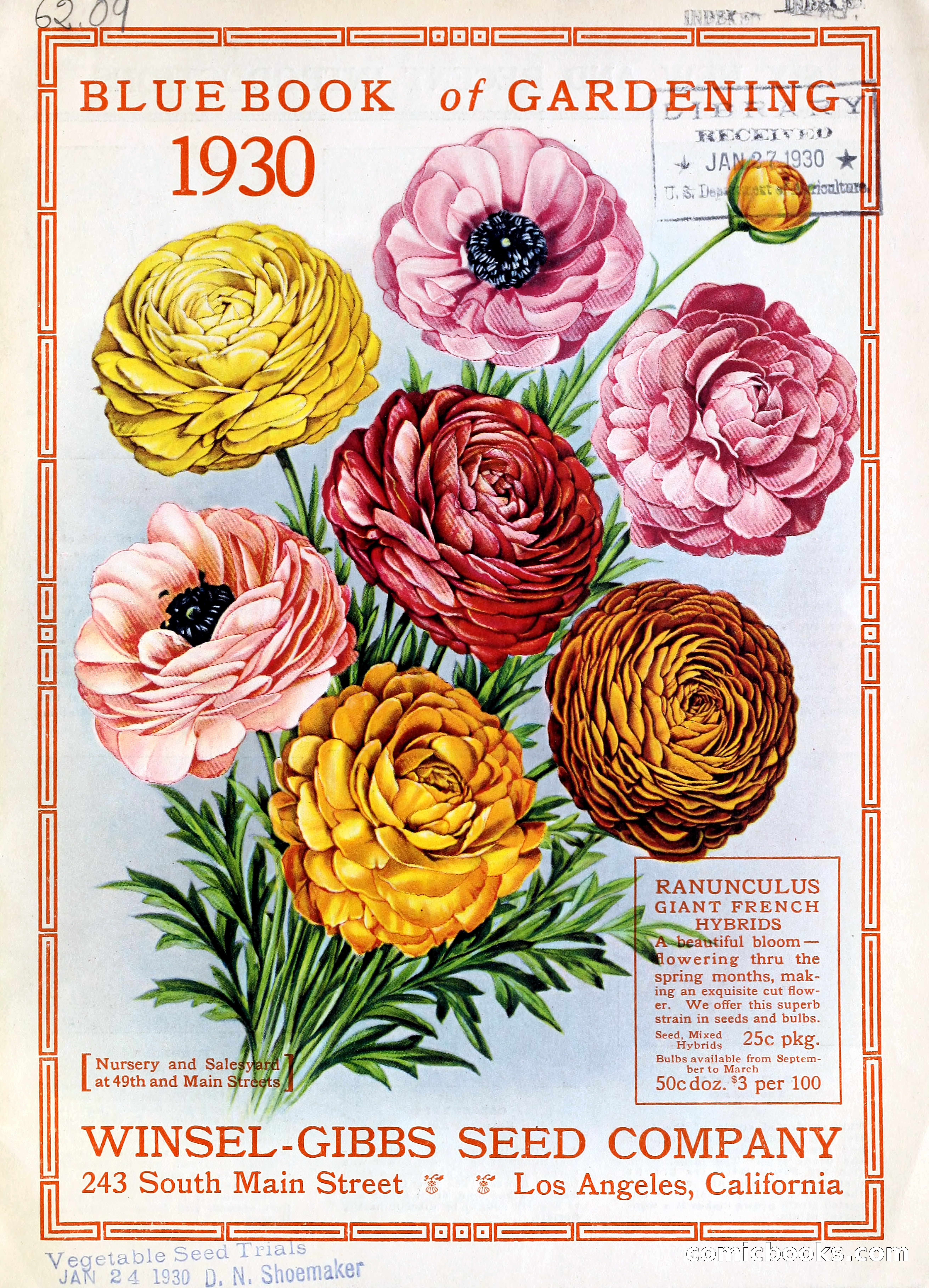 Blue Book of Gardening