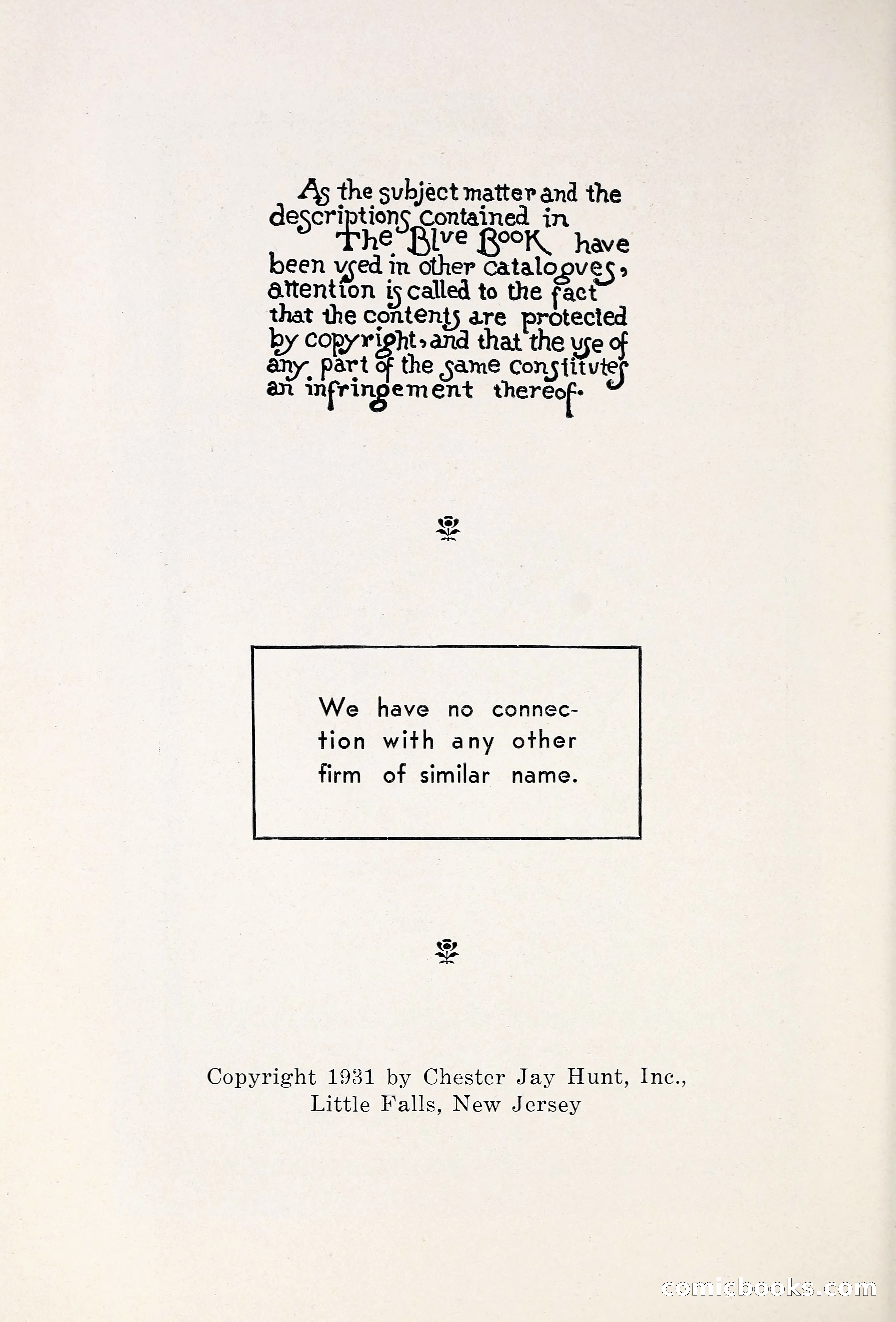 Blue Book of Bulbs, 1931 — page 9 of 142