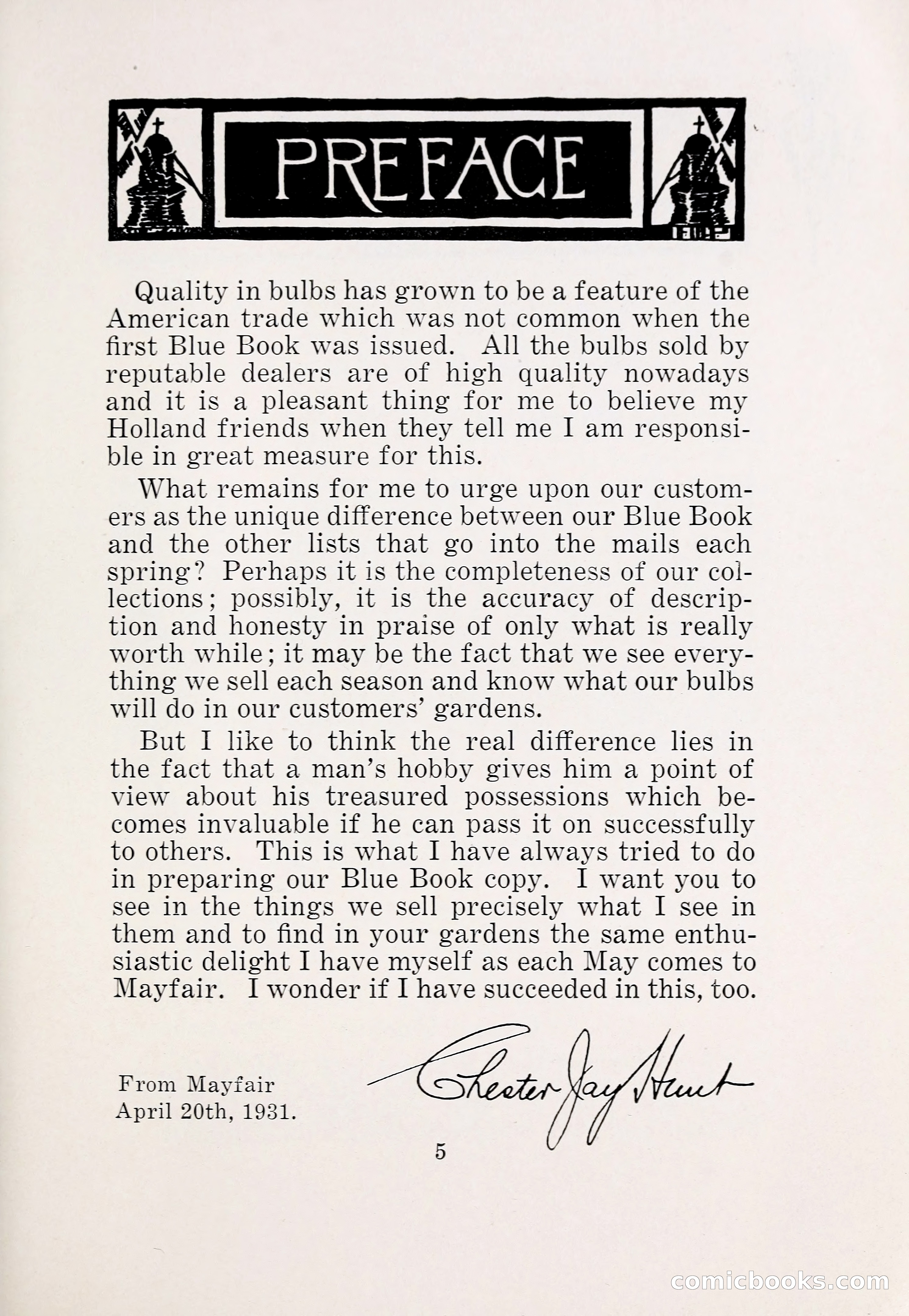 Blue Book of Bulbs, 1931 — page 10 of 142