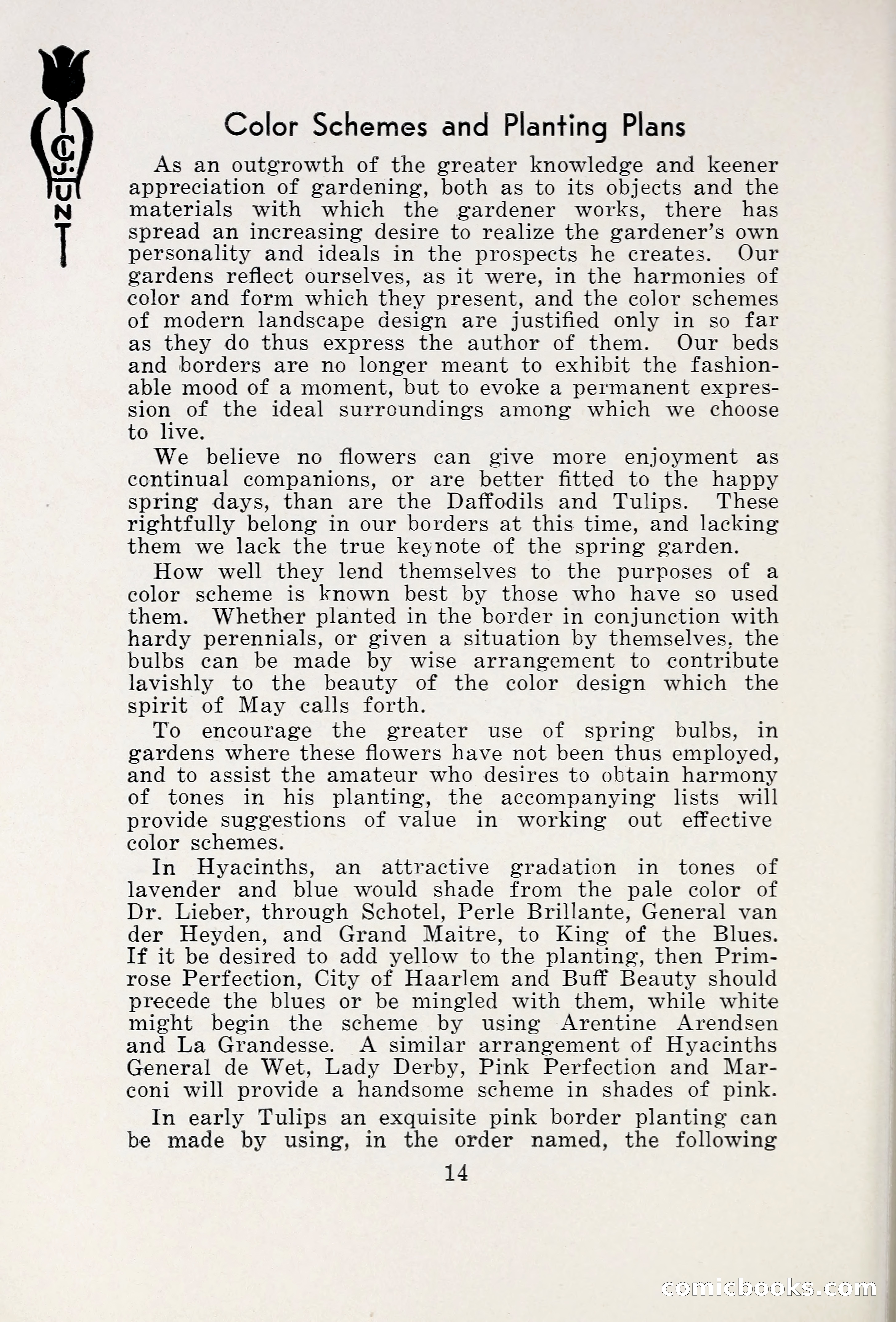 Blue Book of Bulbs, 1931 — page 19 of 142