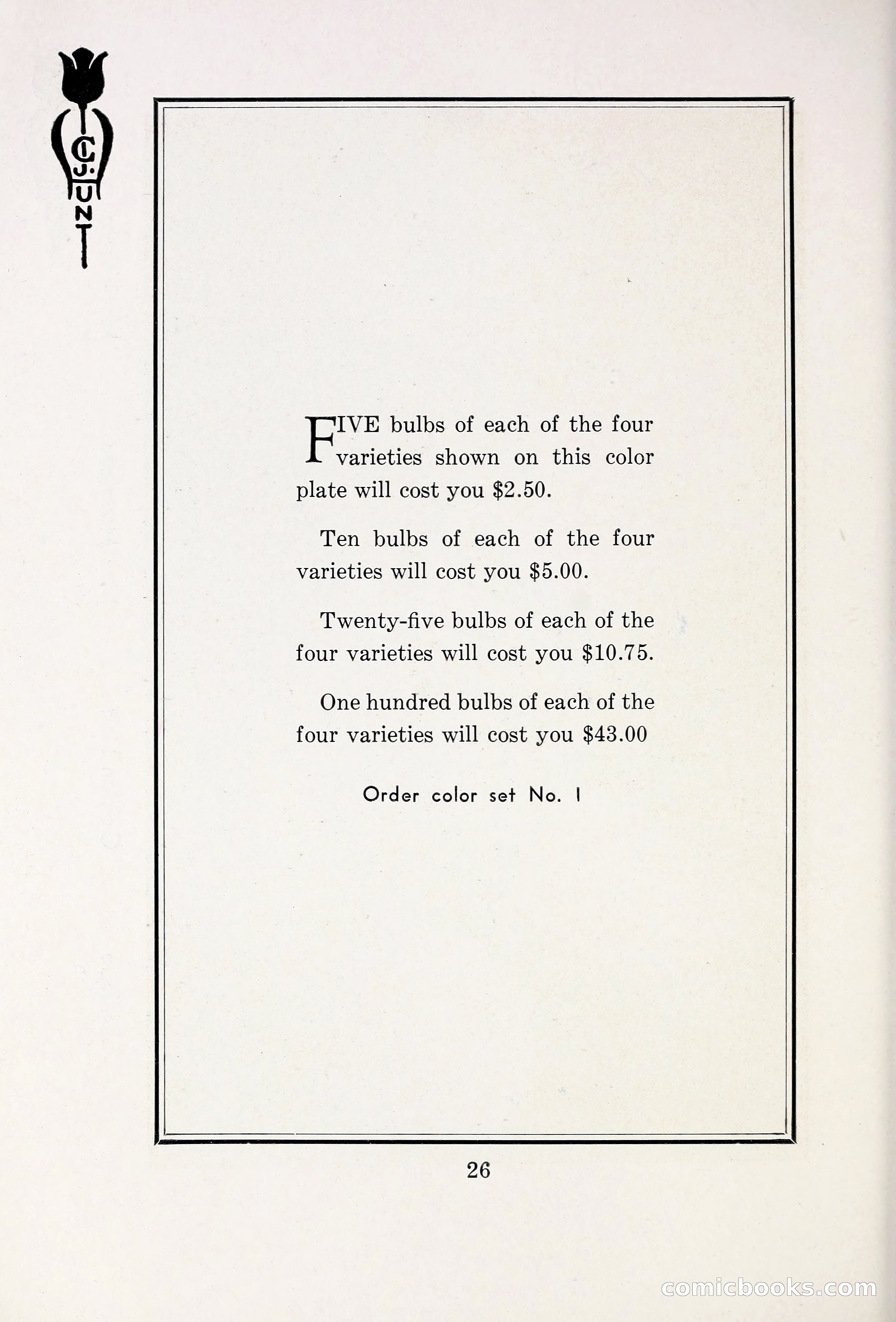 Blue Book of Bulbs, 1931 — page 31 of 142