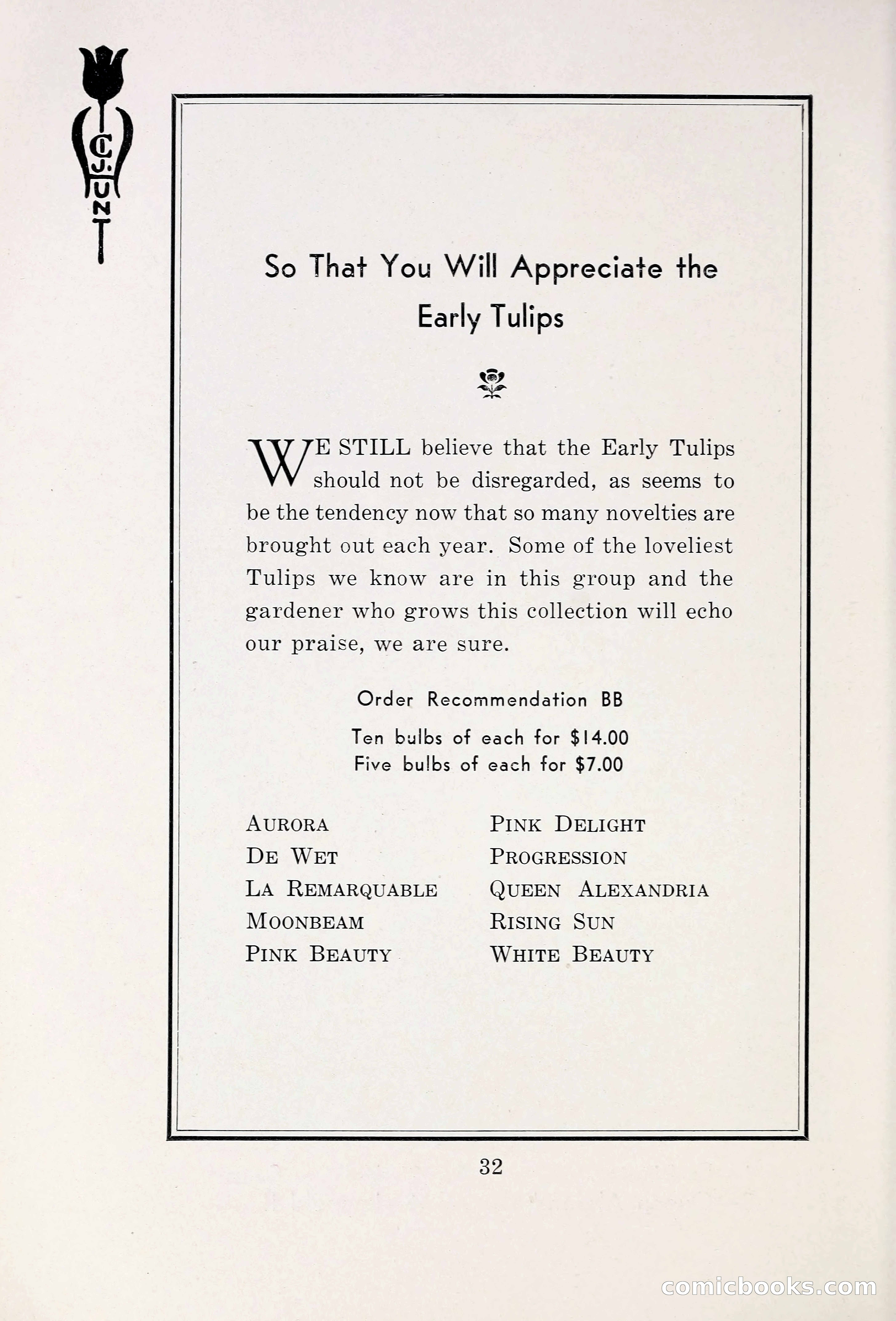 Blue Book of Bulbs, 1931 — page 37 of 142