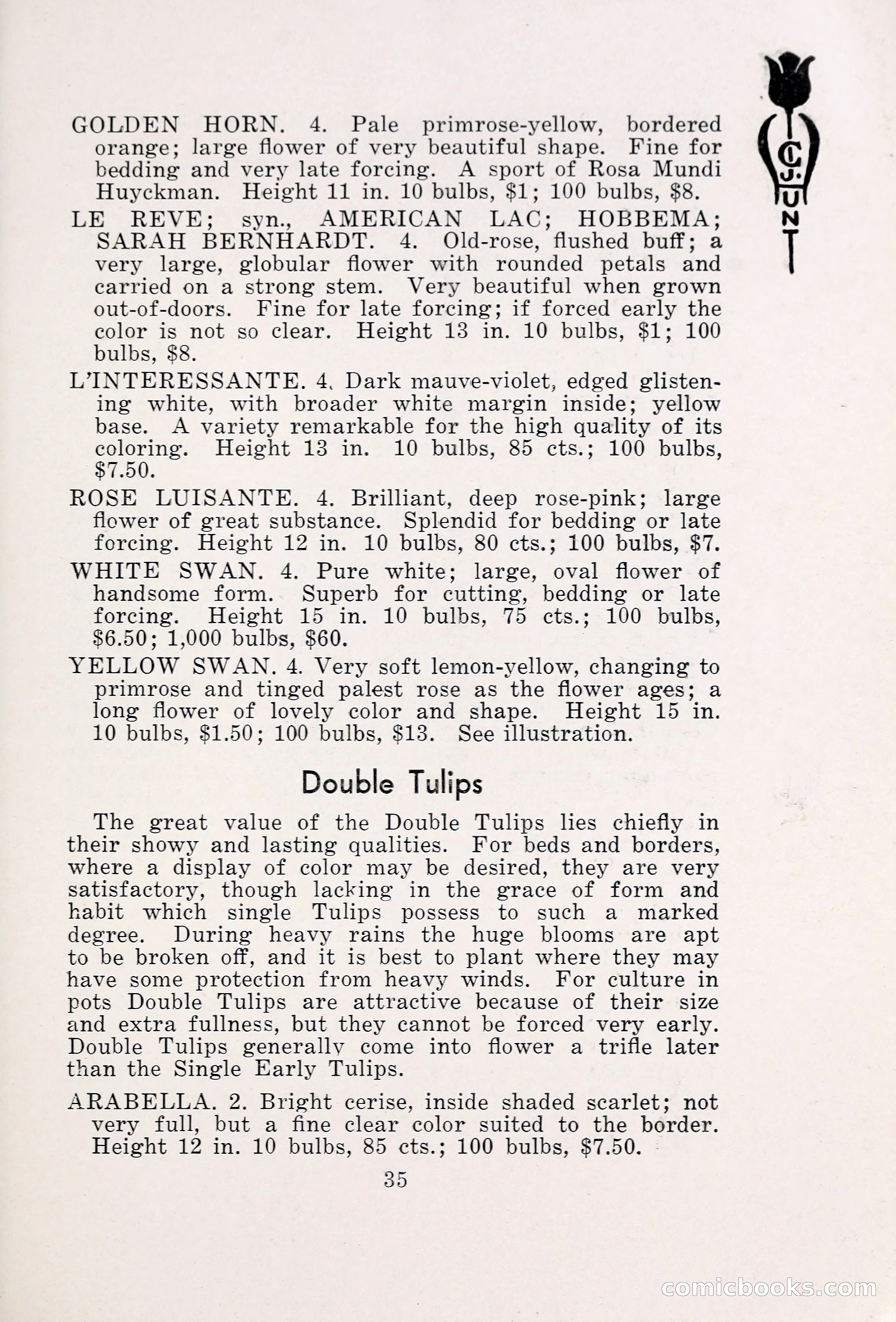 Blue Book of Bulbs, 1931 — page 40 of 142