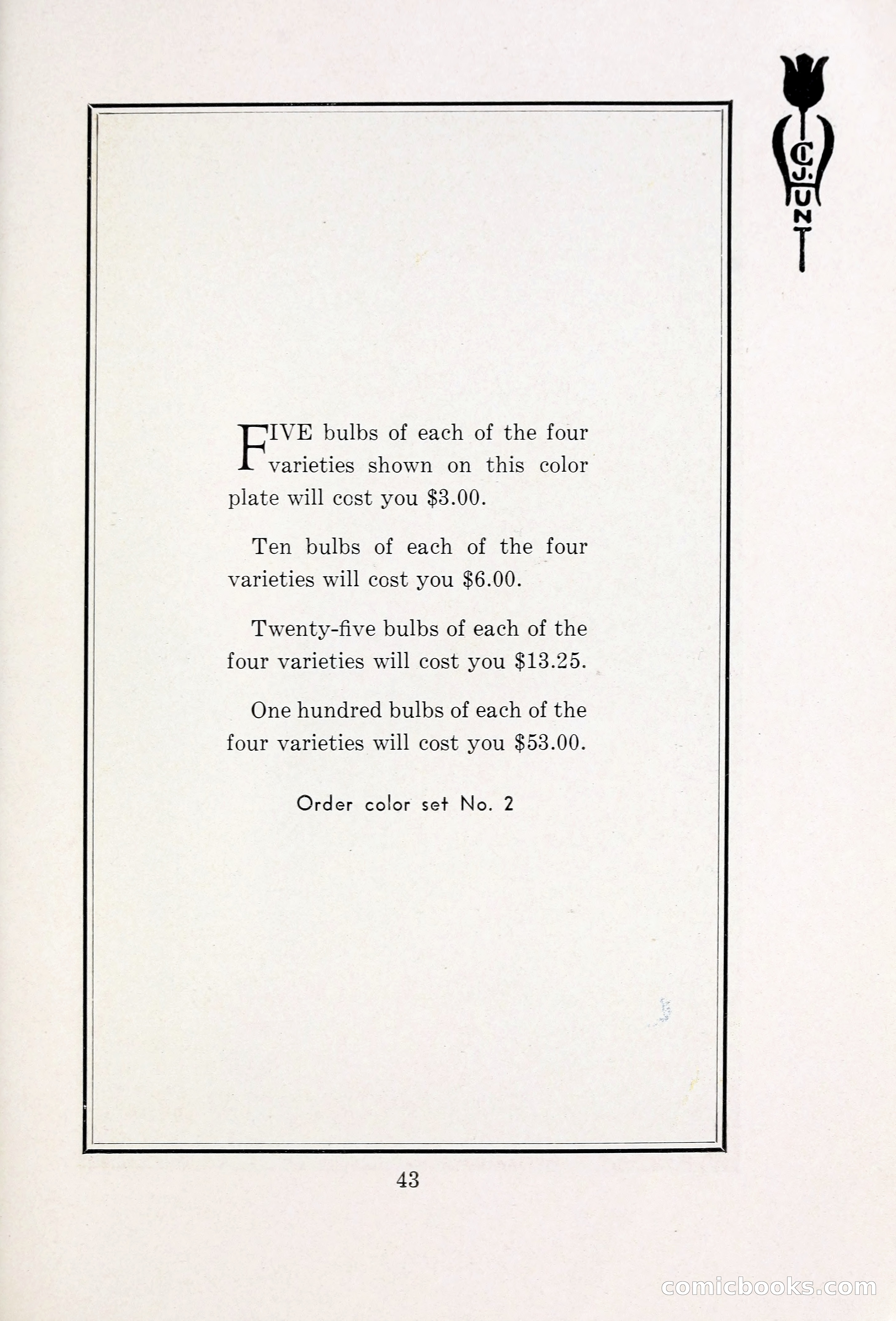 Blue Book of Bulbs, 1931 — page 48 of 142