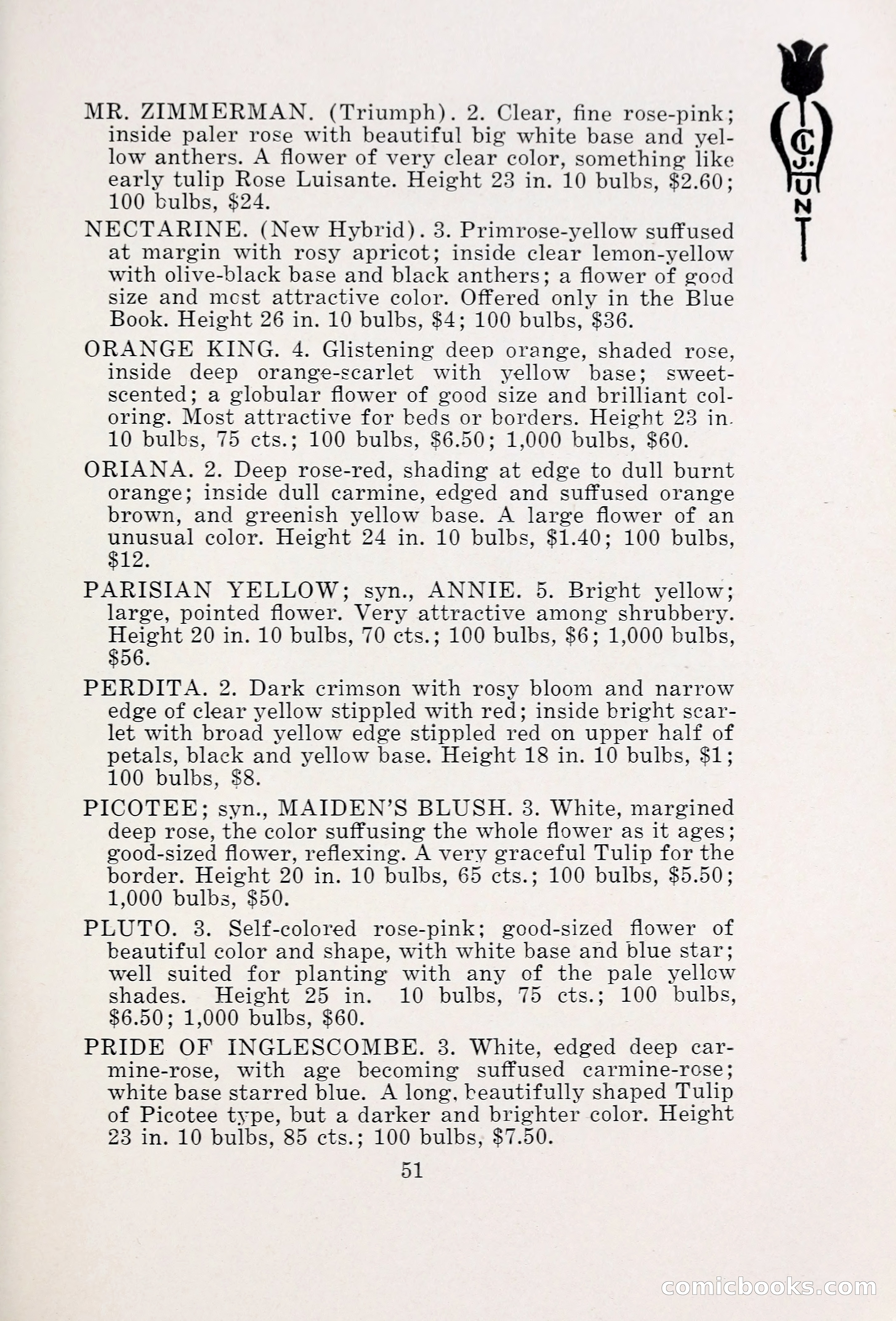 Blue Book of Bulbs, 1931 — page 56 of 142