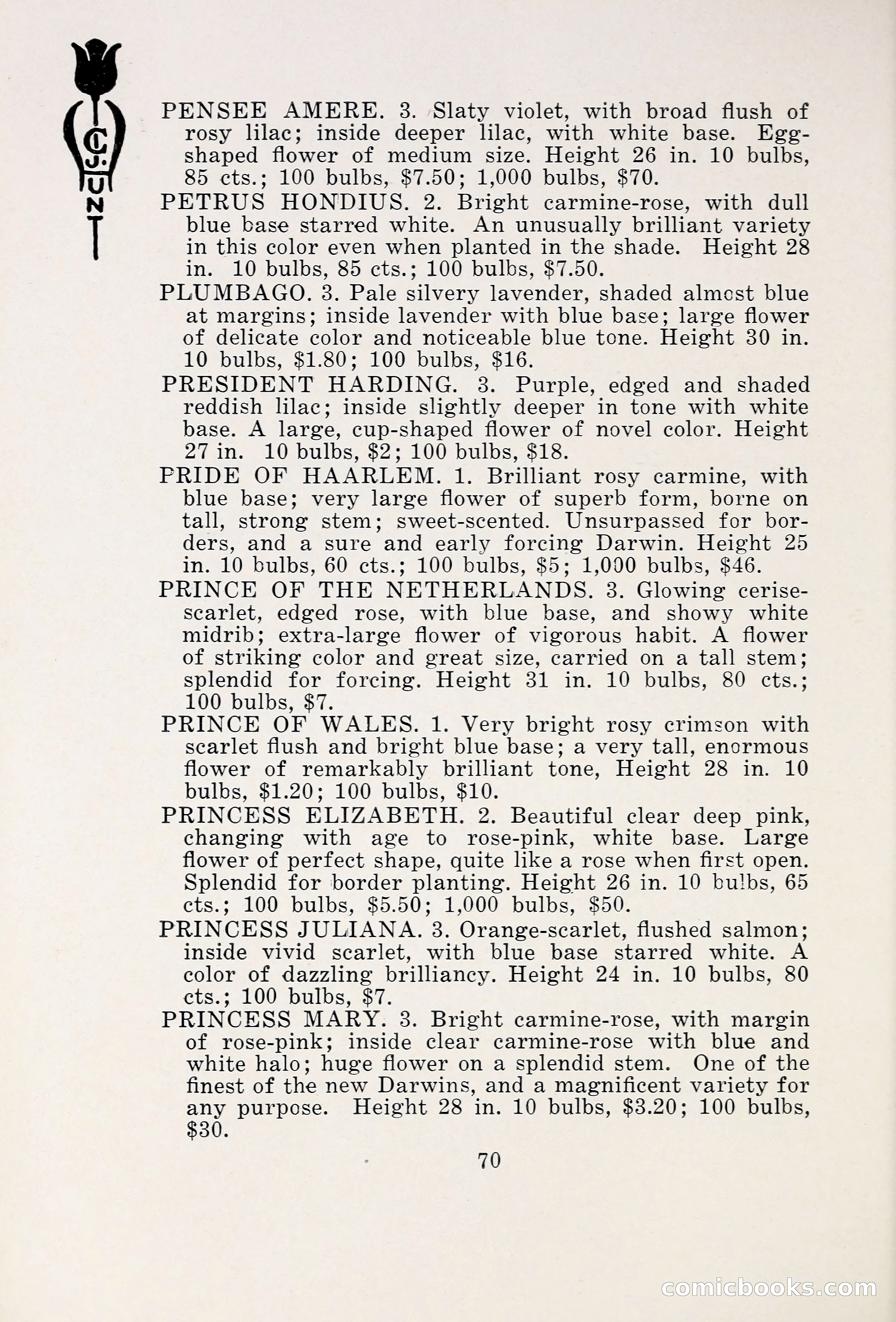 Blue Book of Bulbs, 1931 — page 75 of 142