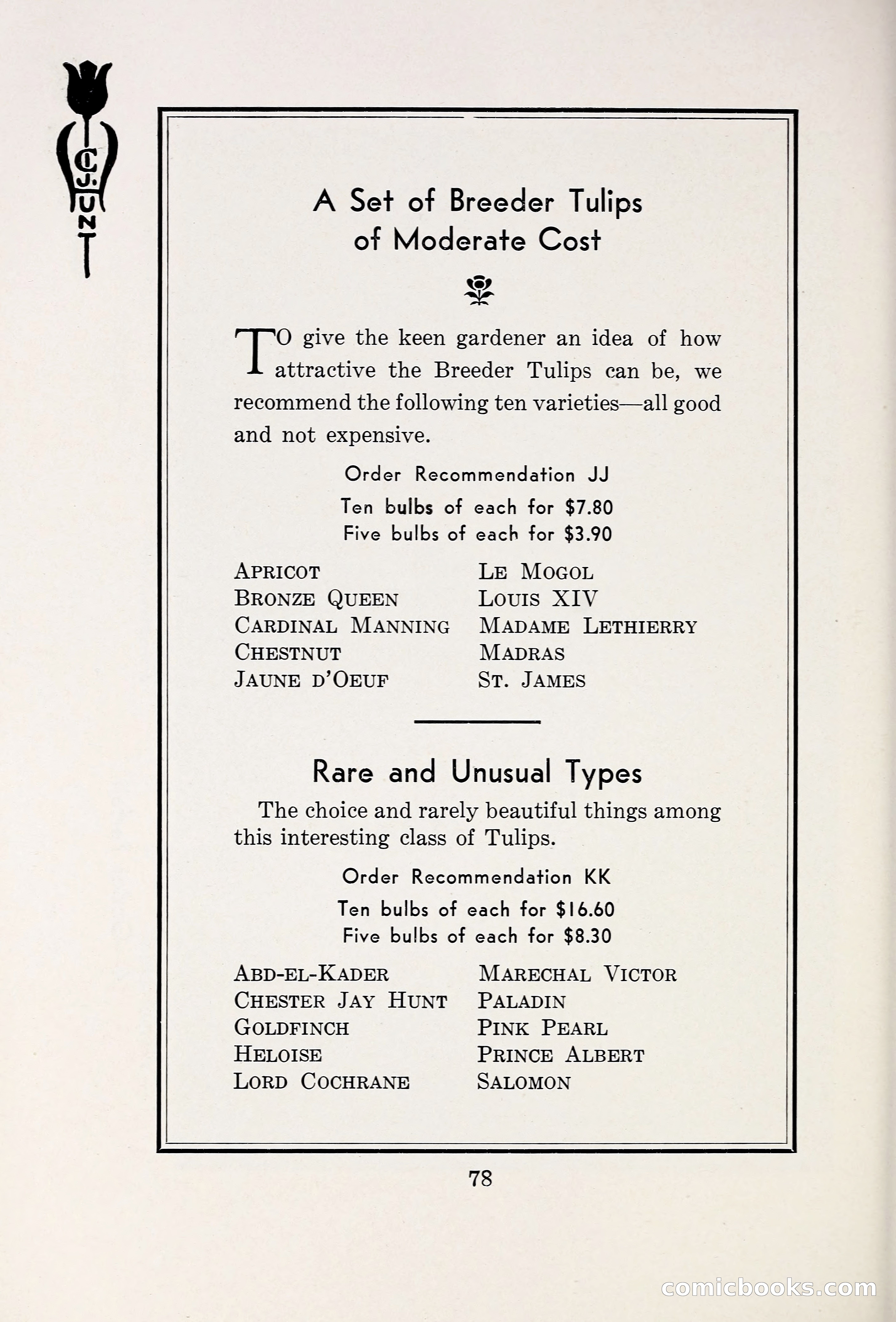 Blue Book of Bulbs, 1931 — page 83 of 142