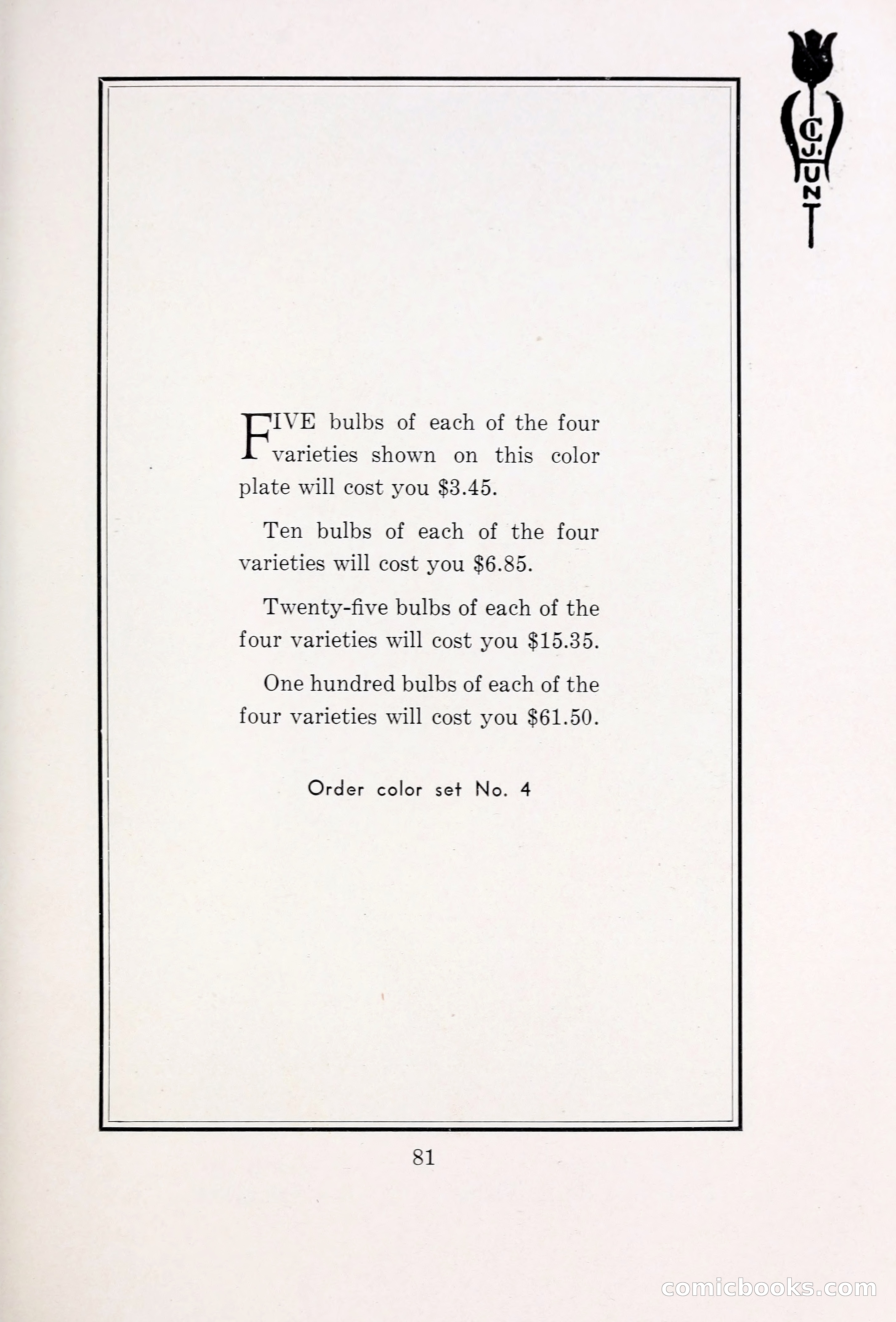 Blue Book of Bulbs, 1931 — page 86 of 142