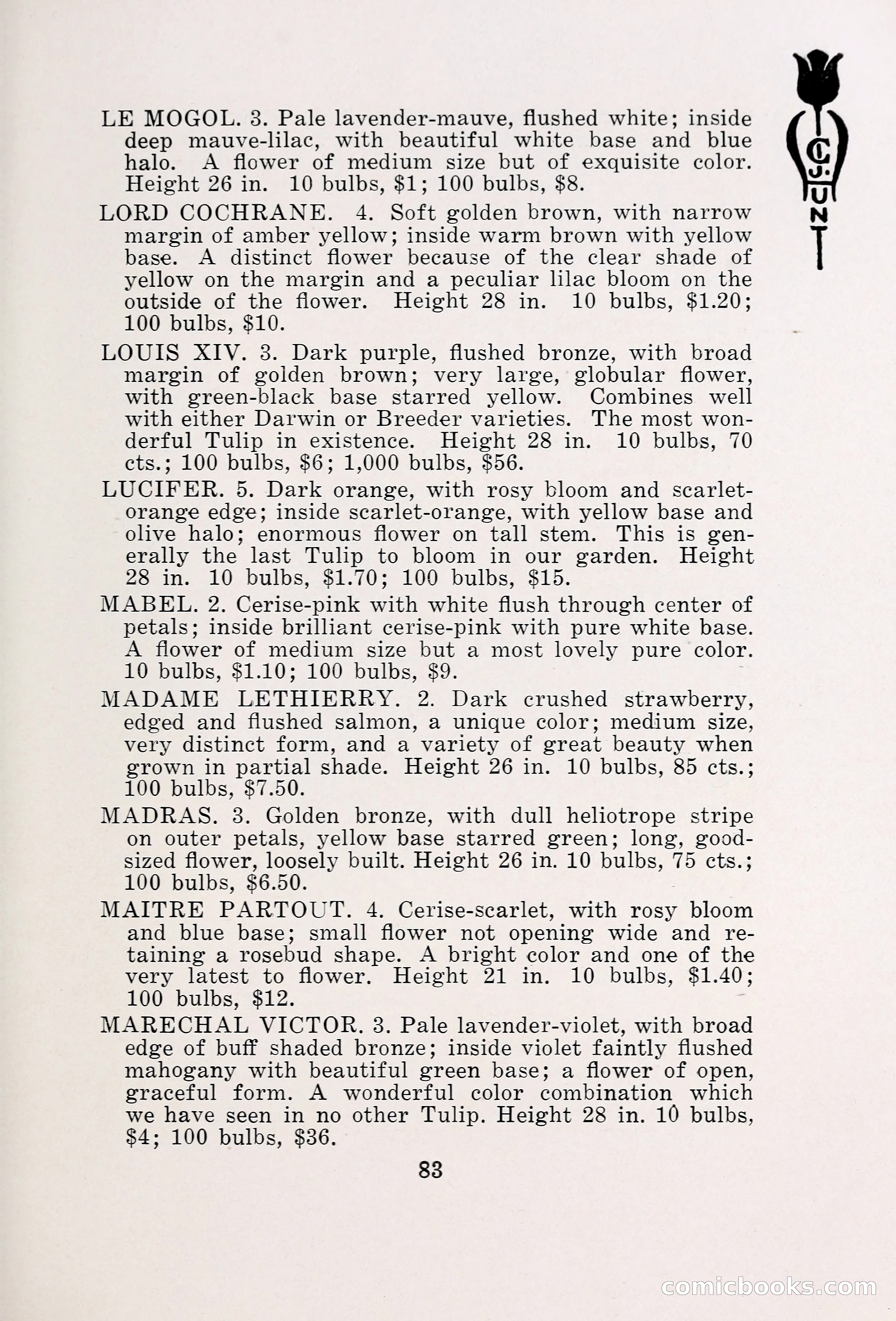 Blue Book of Bulbs, 1931 — page 88 of 142