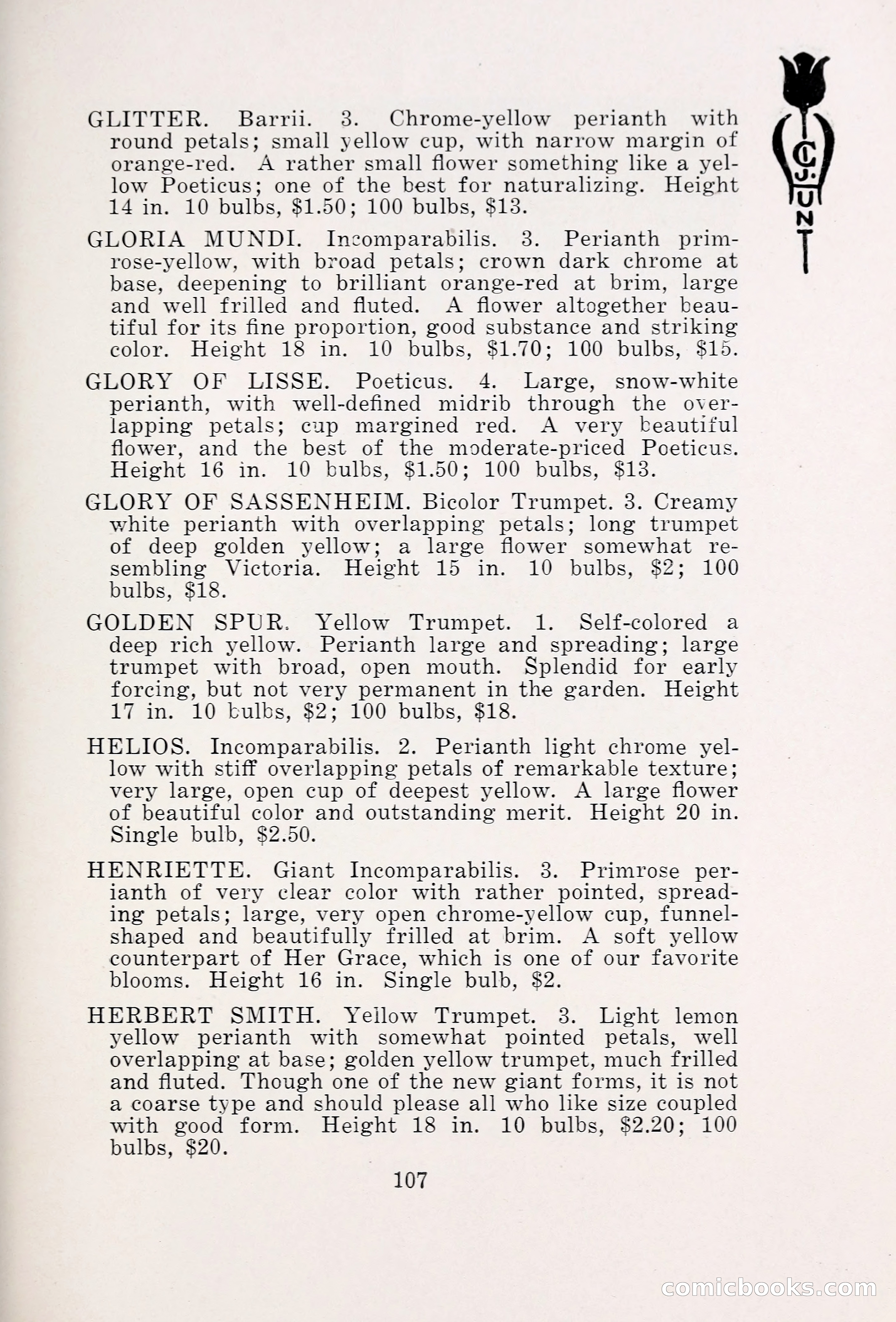 Blue Book of Bulbs, 1931 — page 112 of 142