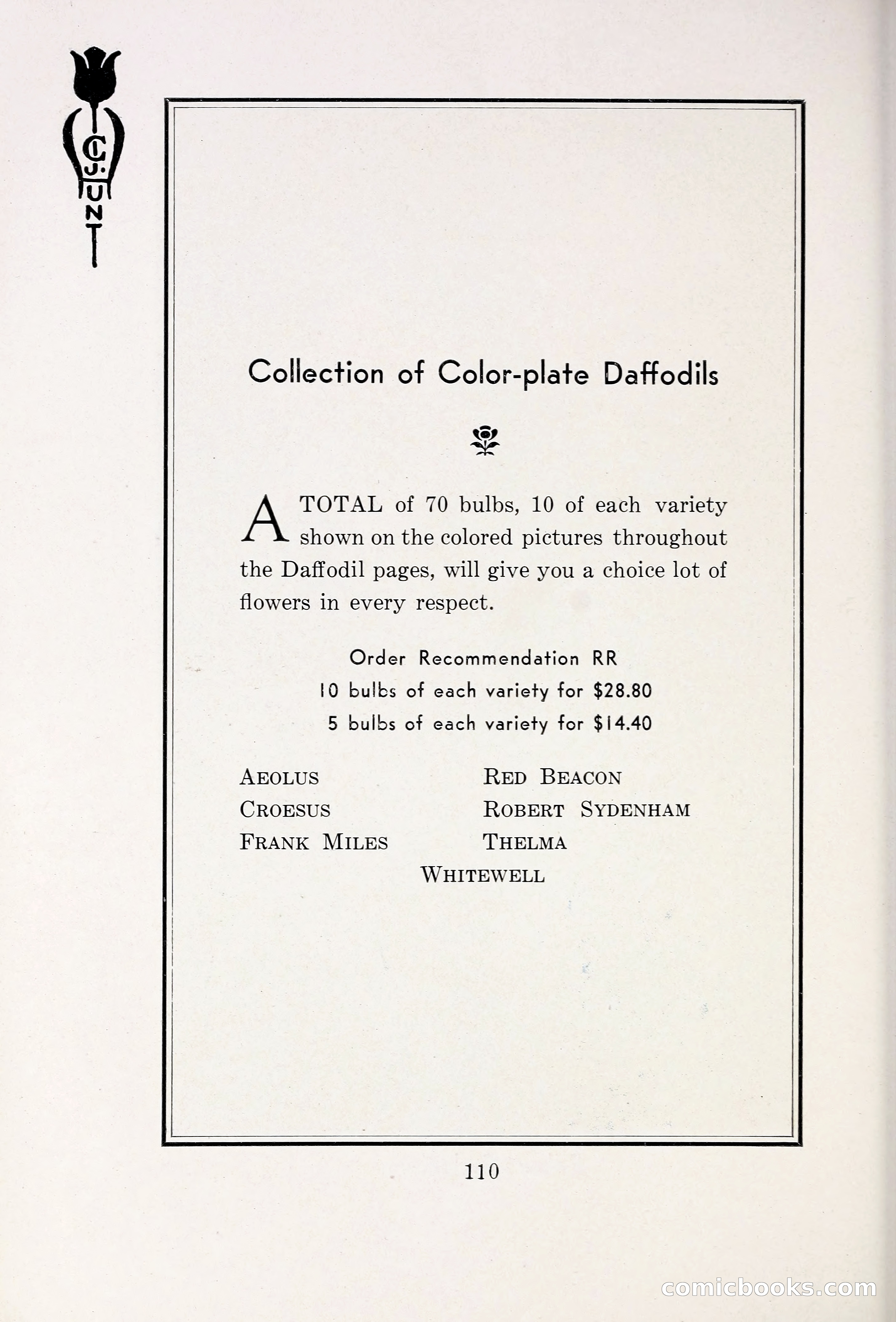 Blue Book of Bulbs, 1931 — page 115 of 142