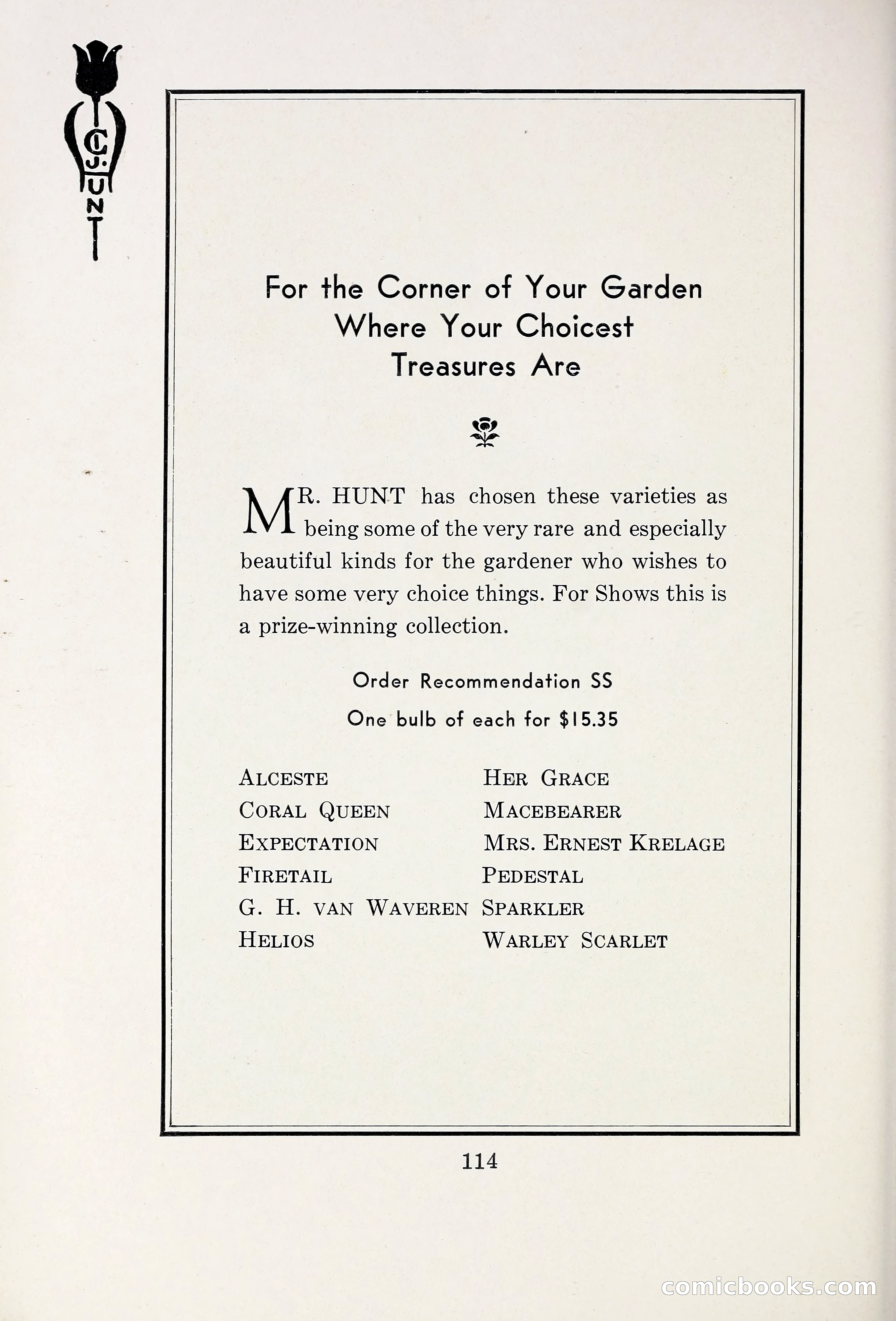 Blue Book of Bulbs, 1931 — page 119 of 142