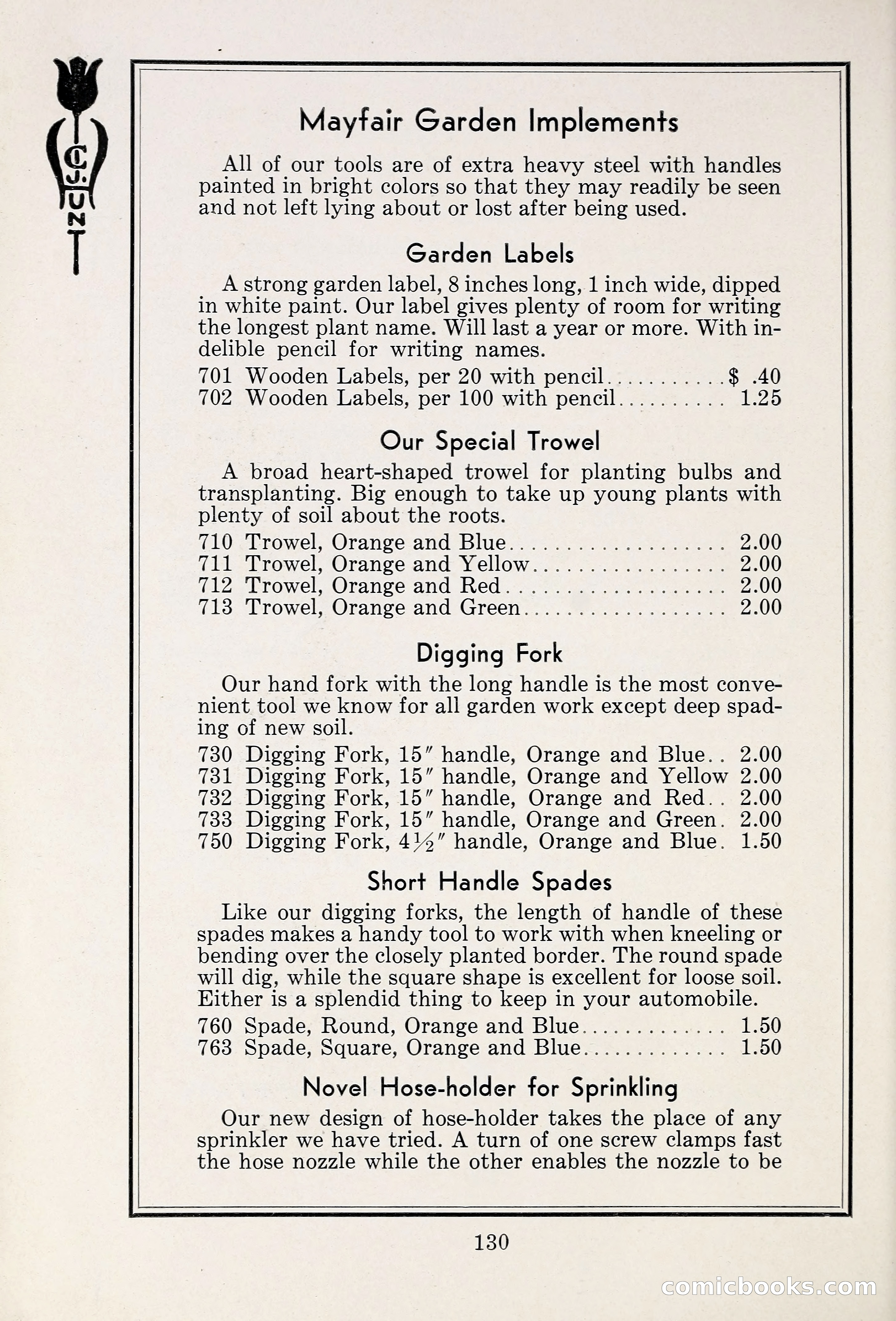 Blue Book of Bulbs, 1931 — page 135 of 142