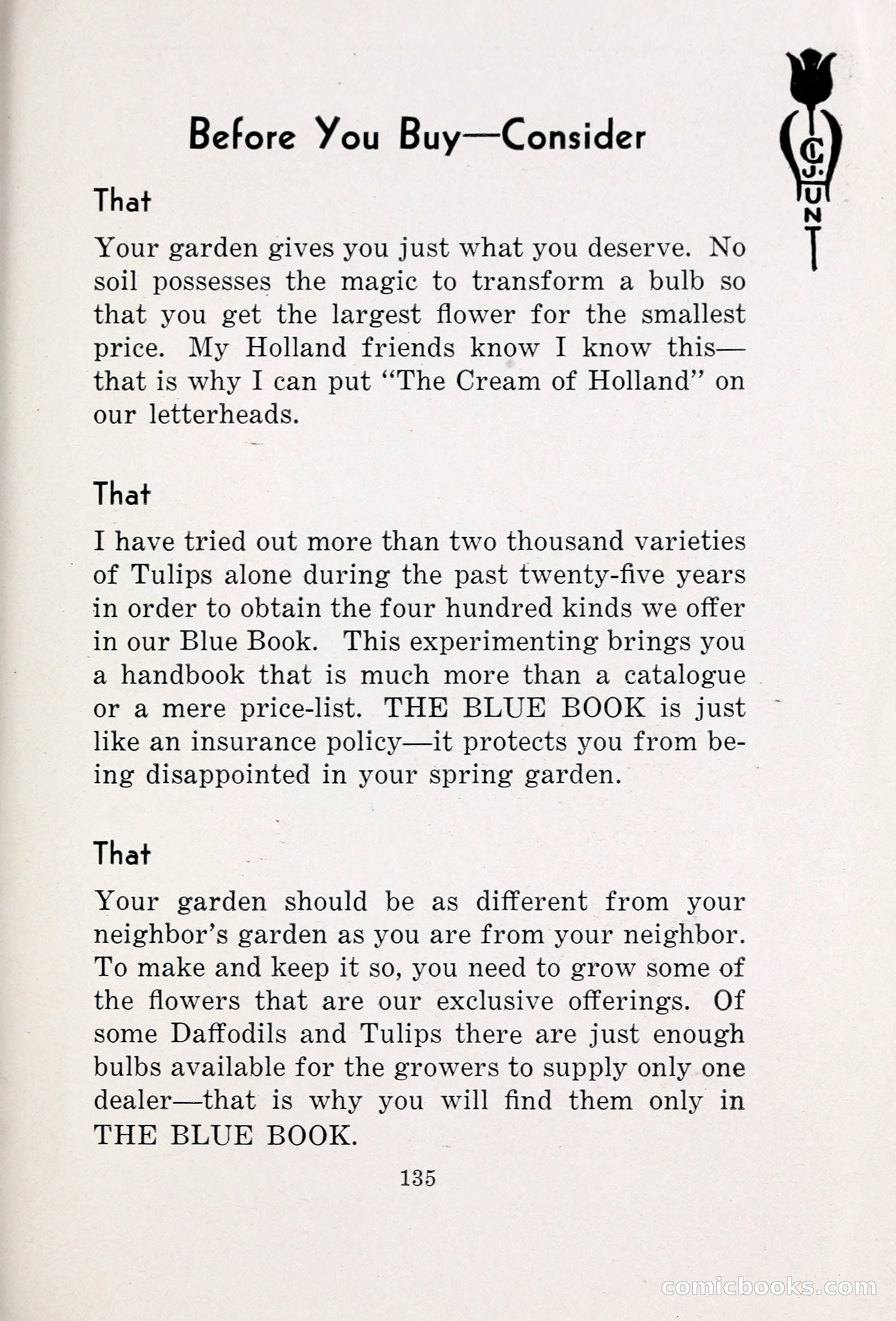 Blue Book of Bulbs, 1931 — page 140 of 142