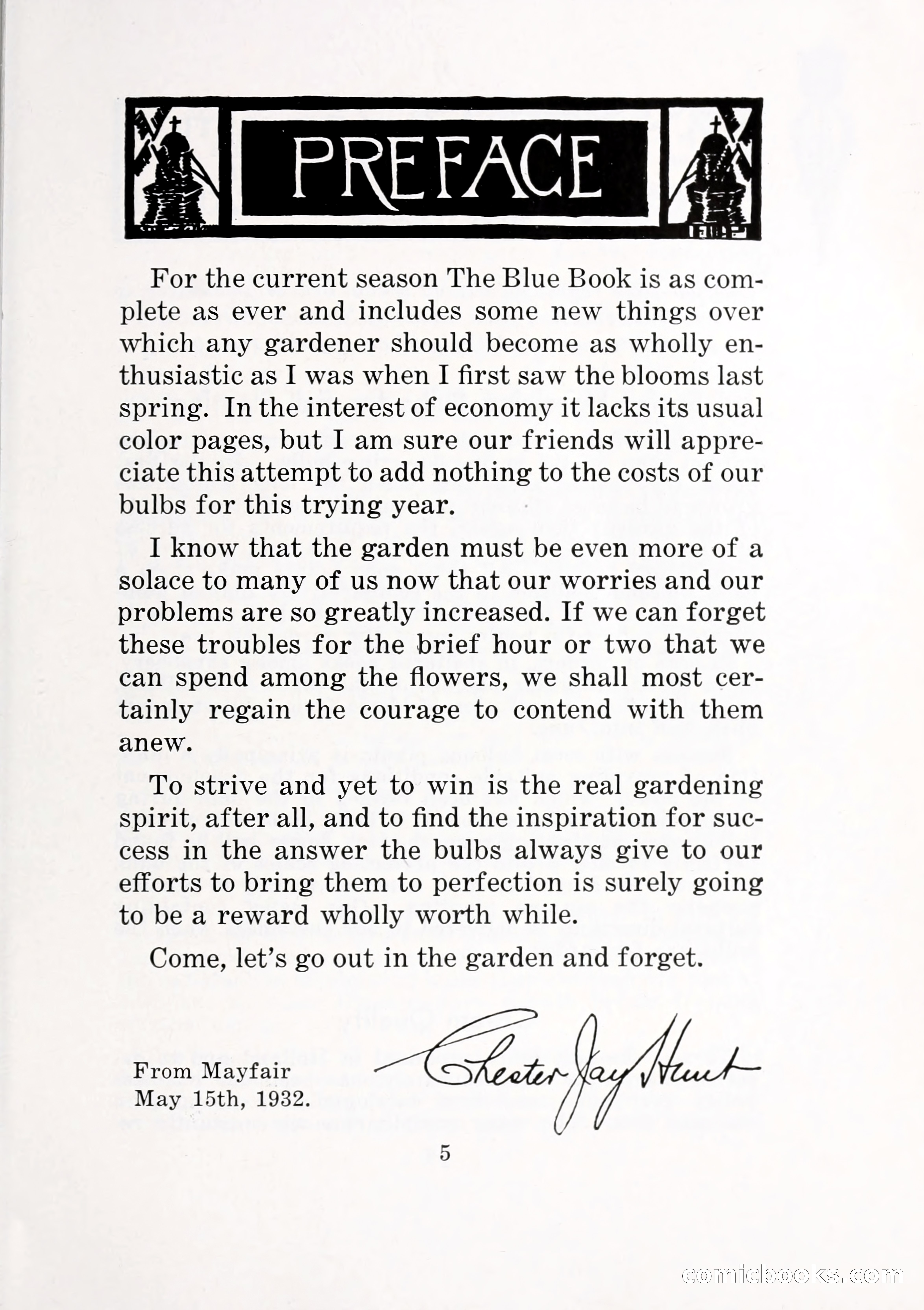 Blue Book of Bulbs, 1932 — page 10 of 121