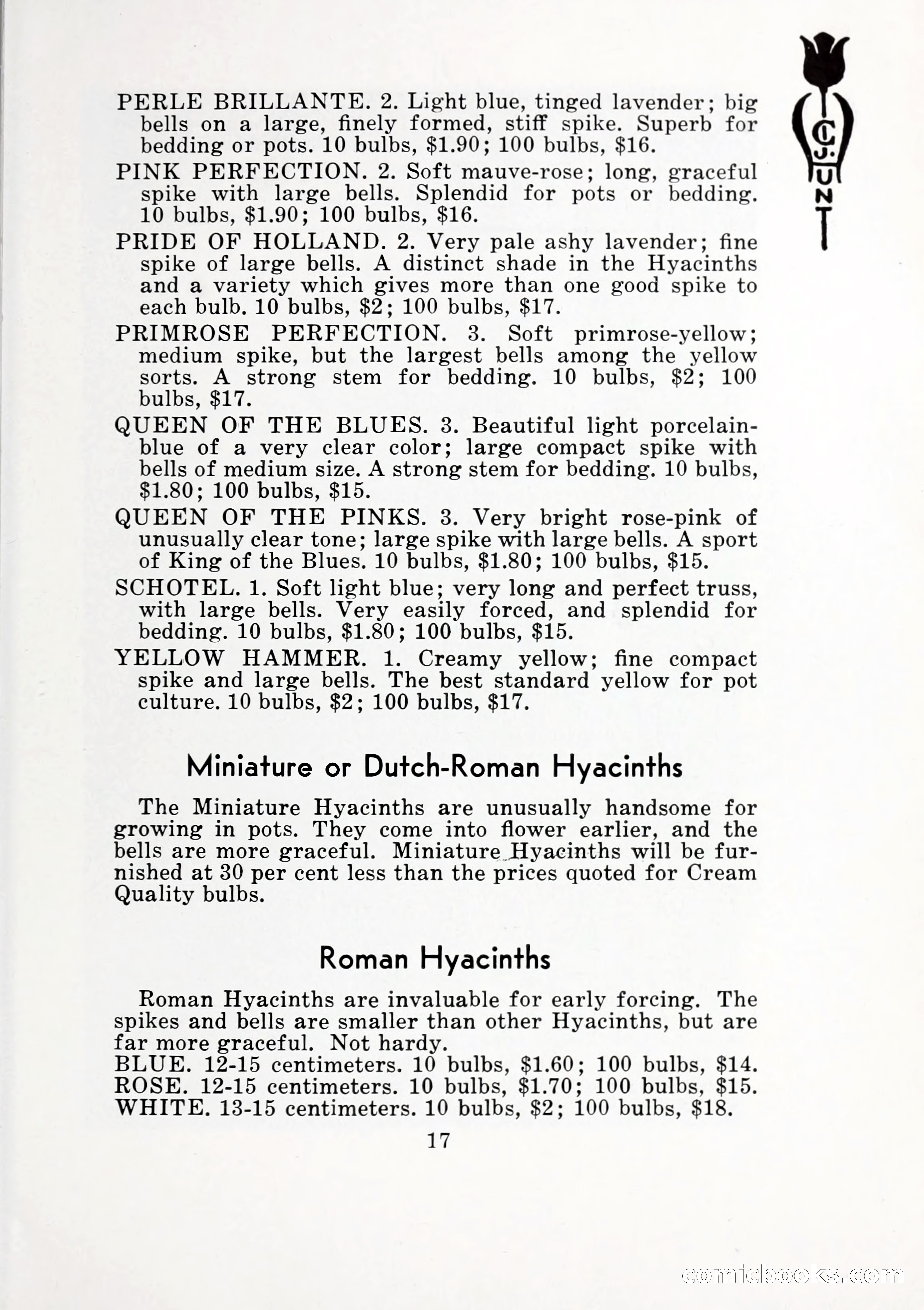 Blue Book of Bulbs, 1932 — page 22 of 121