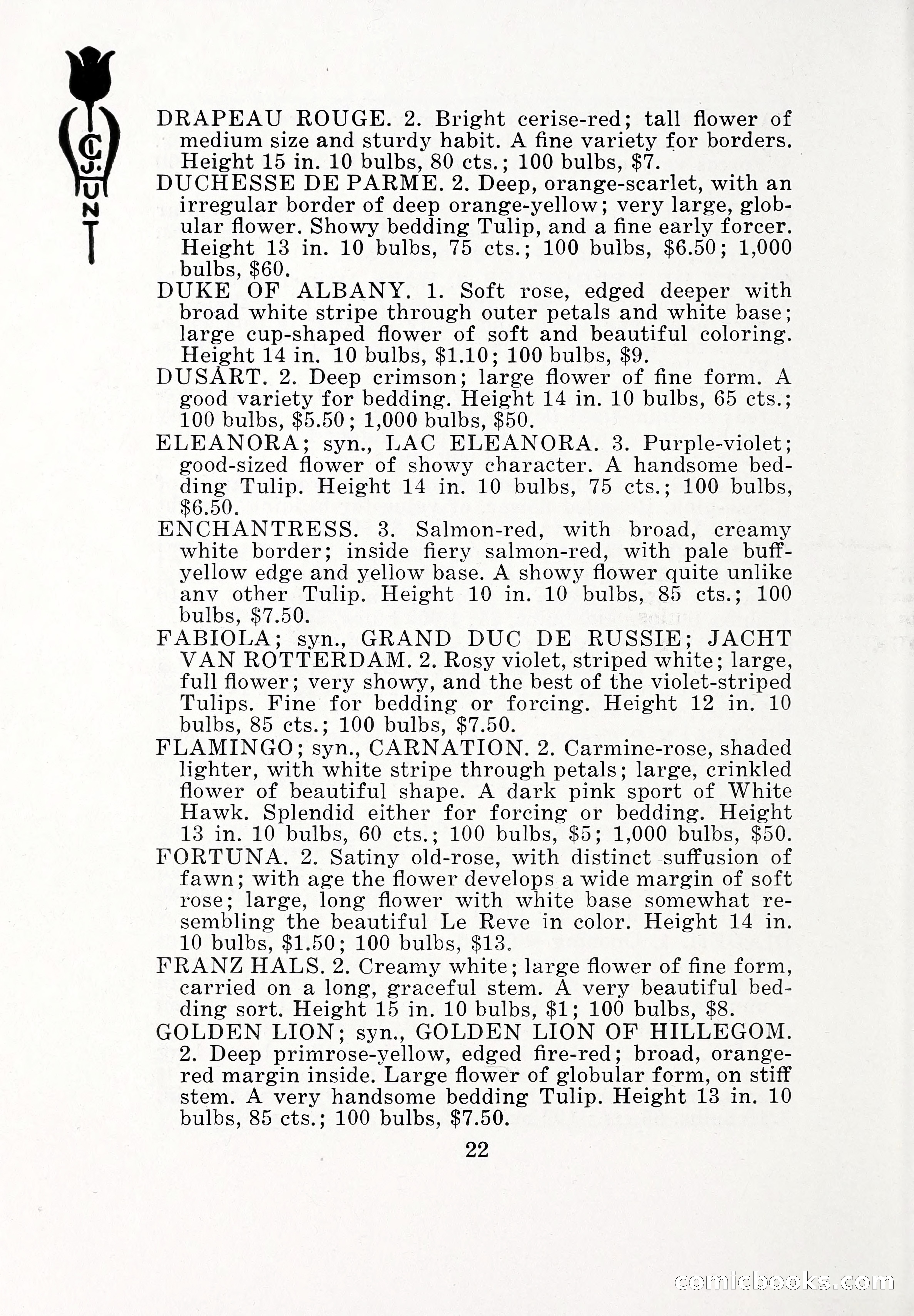Blue Book of Bulbs, 1932 — page 27 of 121