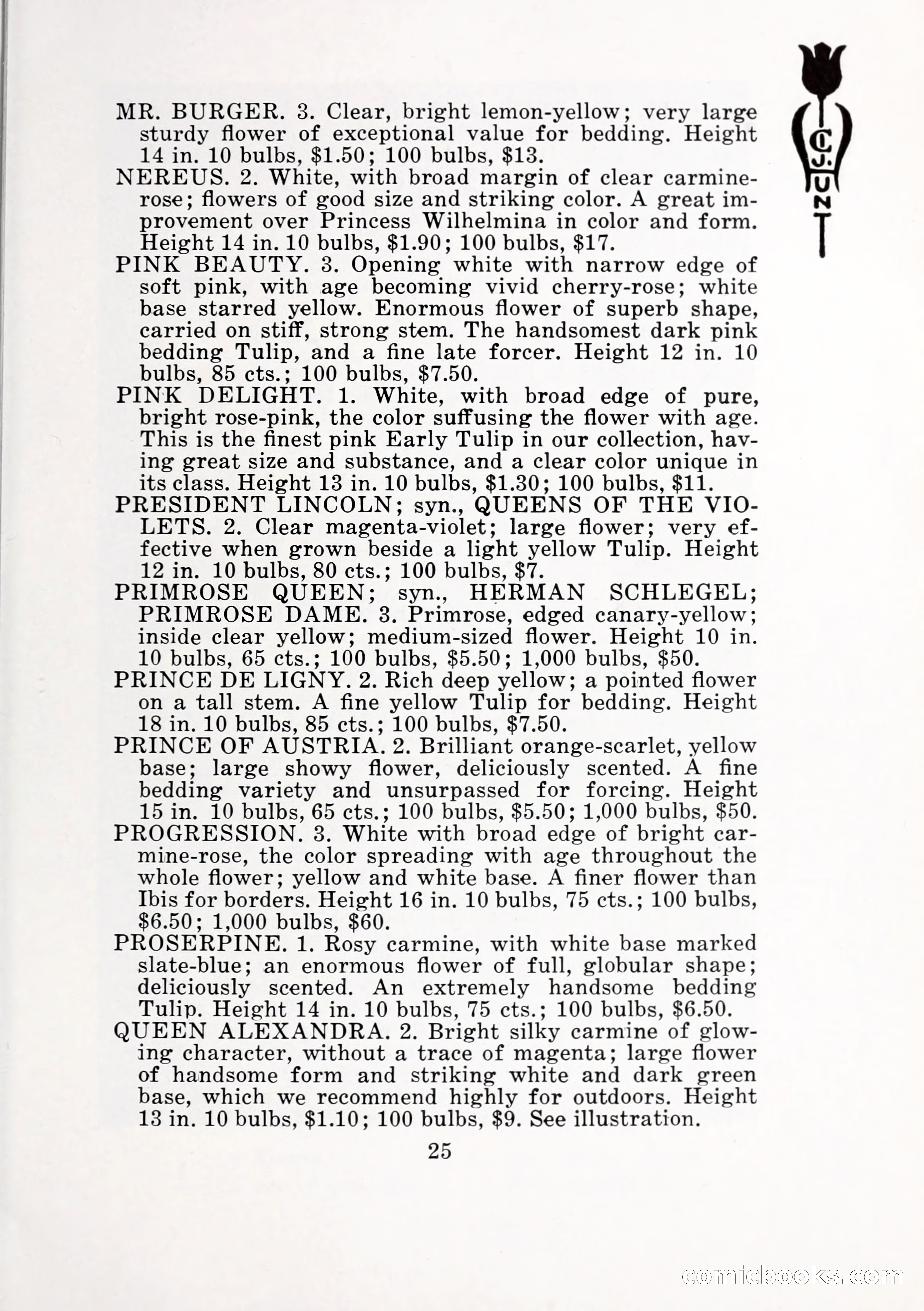 Blue Book of Bulbs, 1932 — page 30 of 121