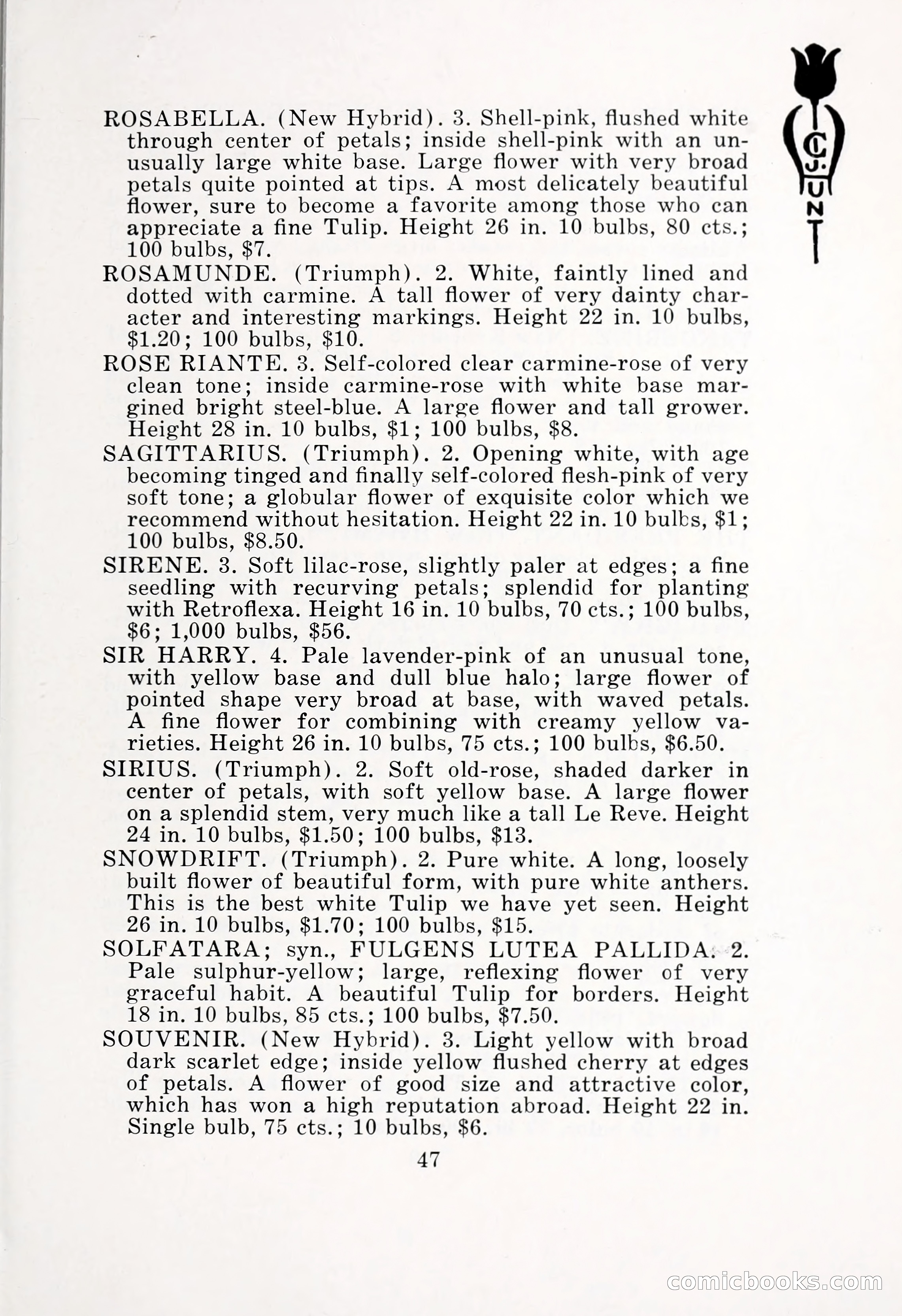 Blue Book of Bulbs, 1932 — page 52 of 121