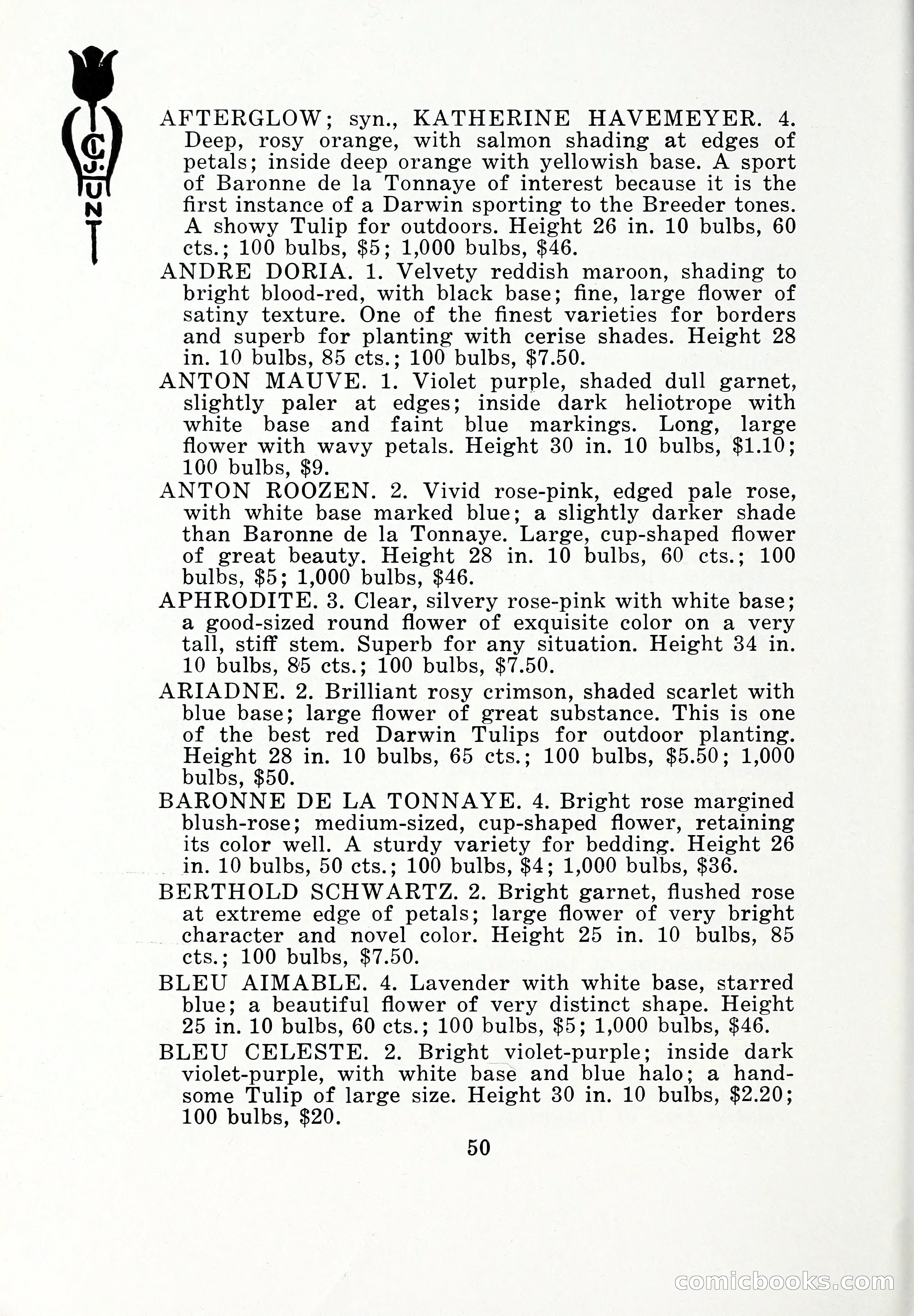 Blue Book of Bulbs, 1932 — page 55 of 121