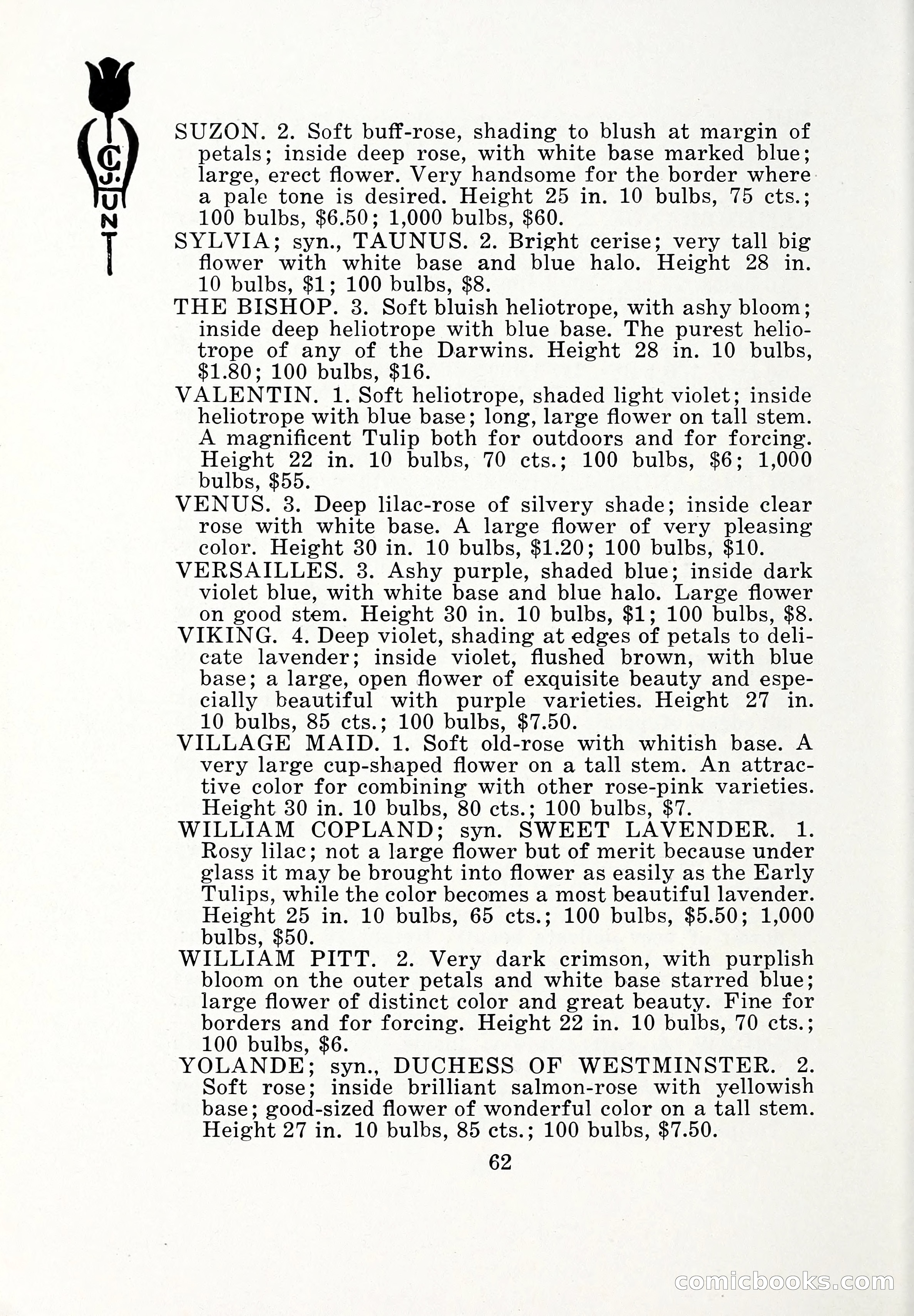 Blue Book of Bulbs, 1932 — page 67 of 121
