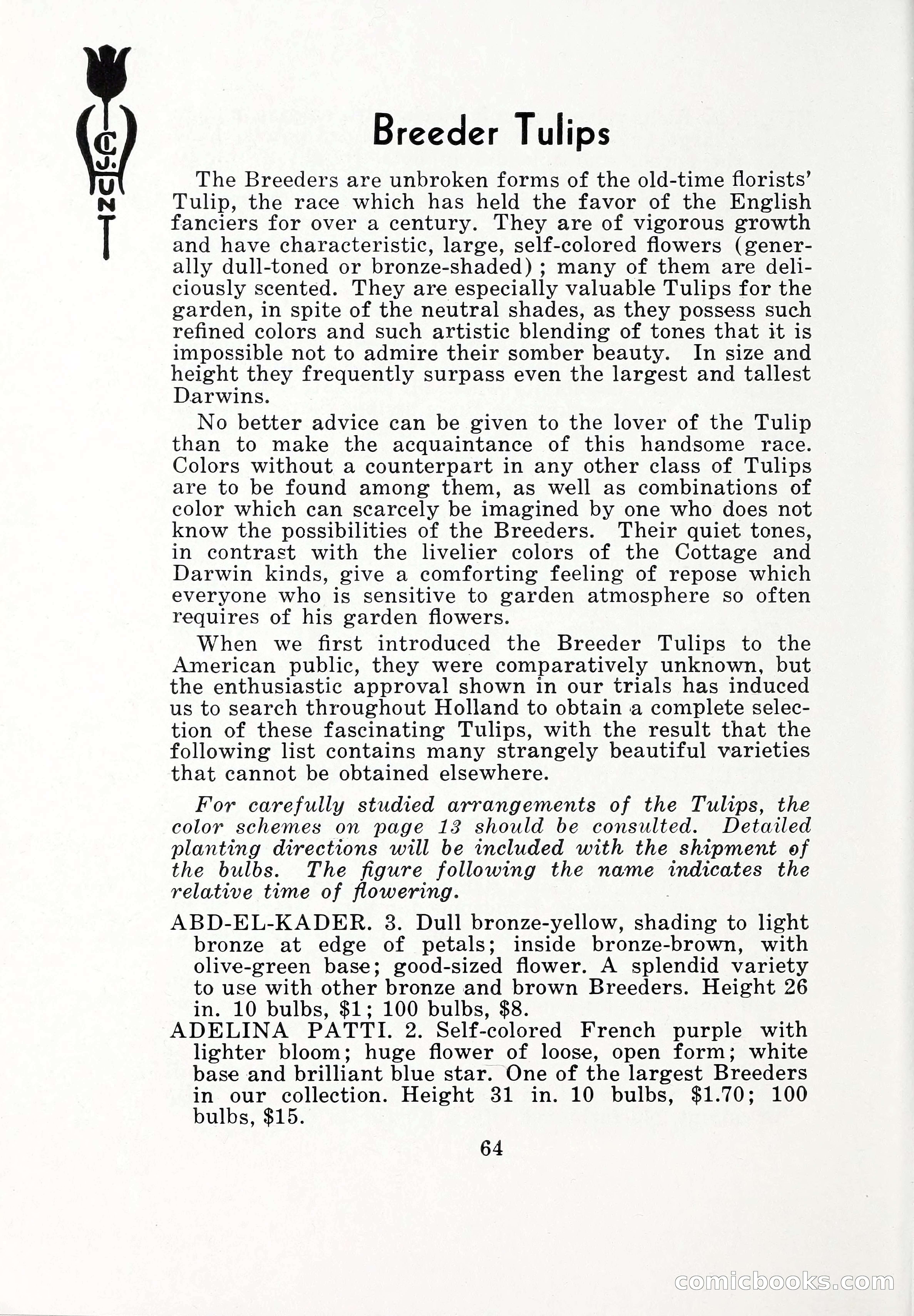 Blue Book of Bulbs, 1932 — page 69 of 121