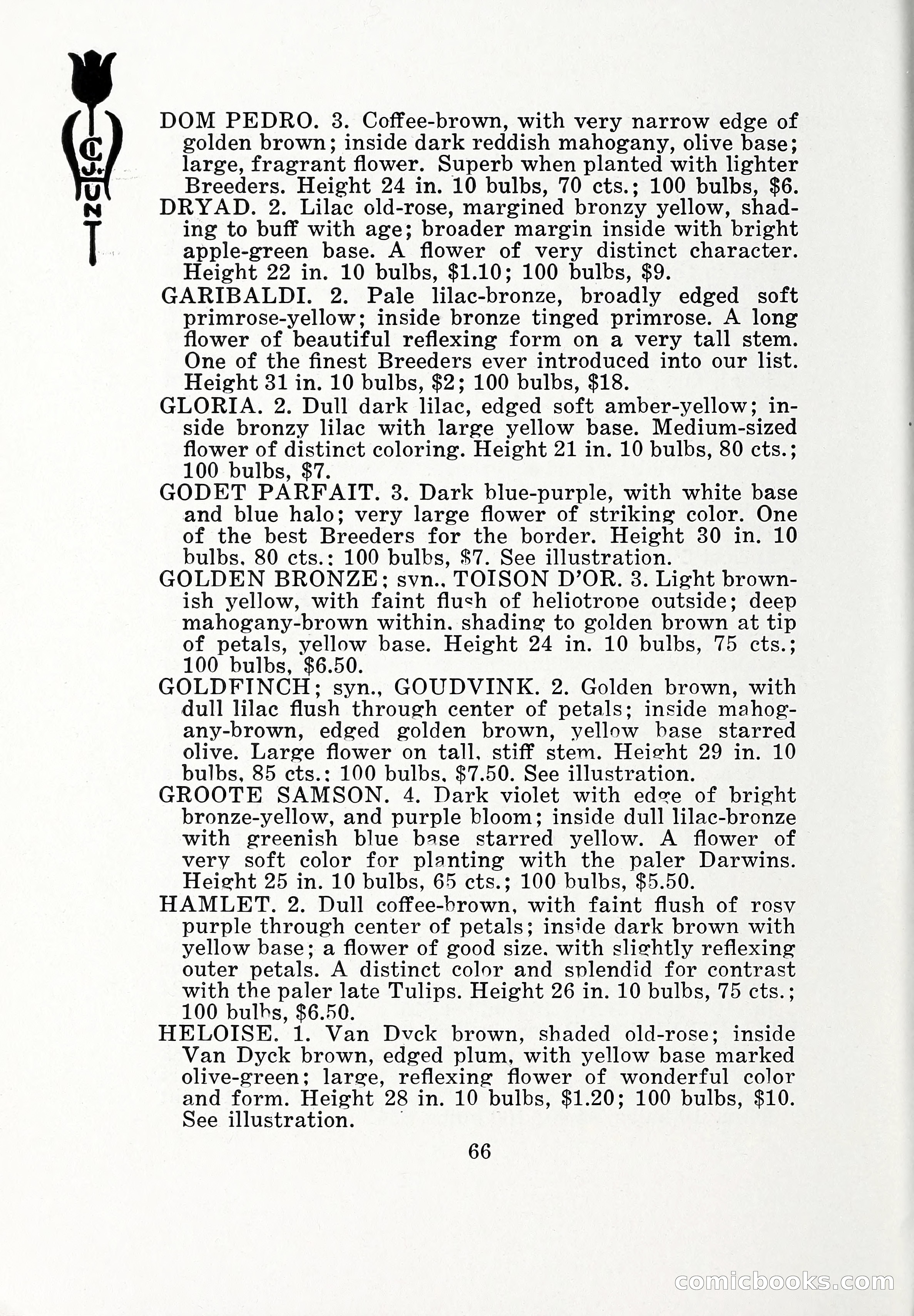 Blue Book of Bulbs, 1932 — page 71 of 121