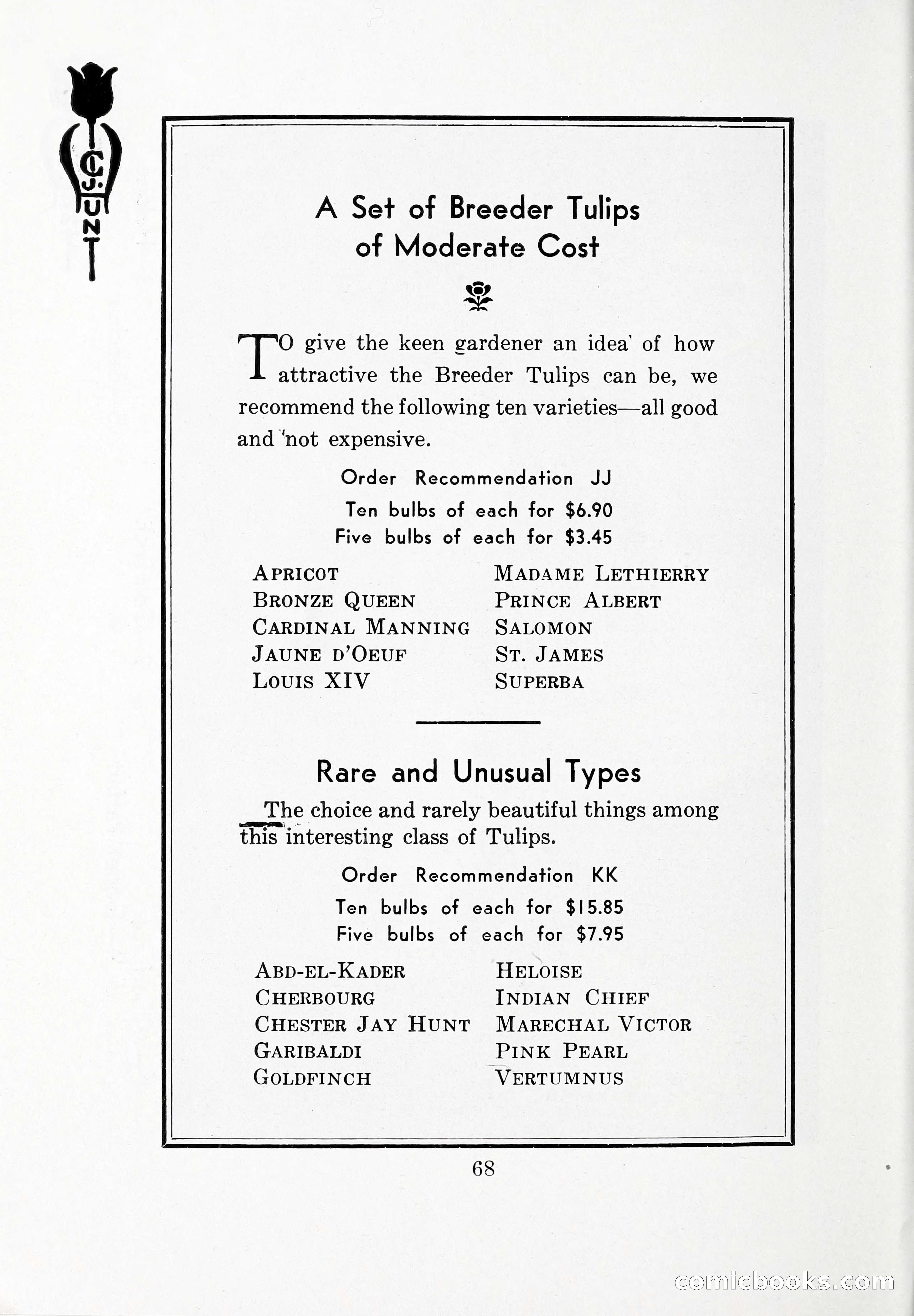 Blue Book of Bulbs, 1932 — page 73 of 121