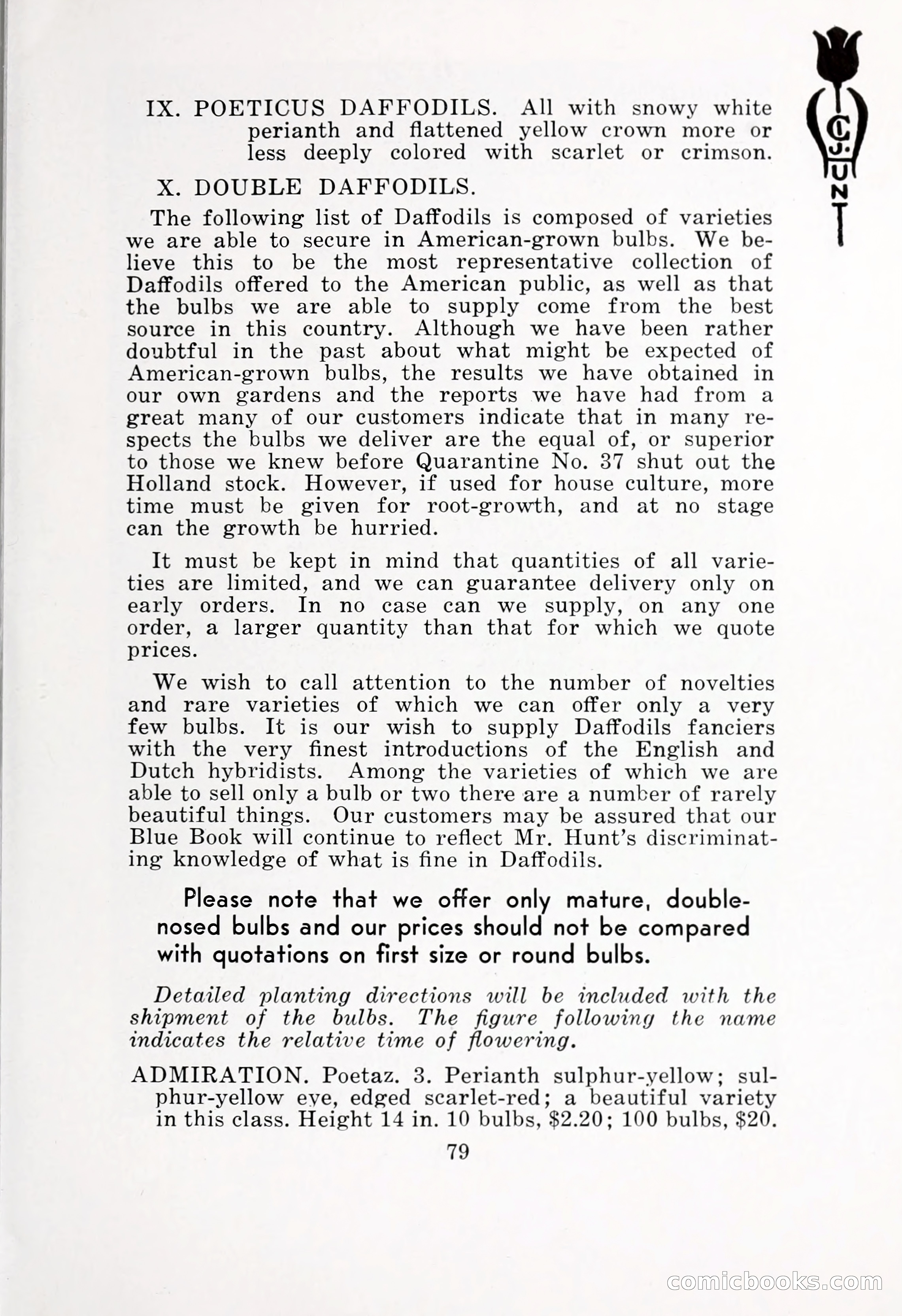 Blue Book of Bulbs, 1932 — page 84 of 121