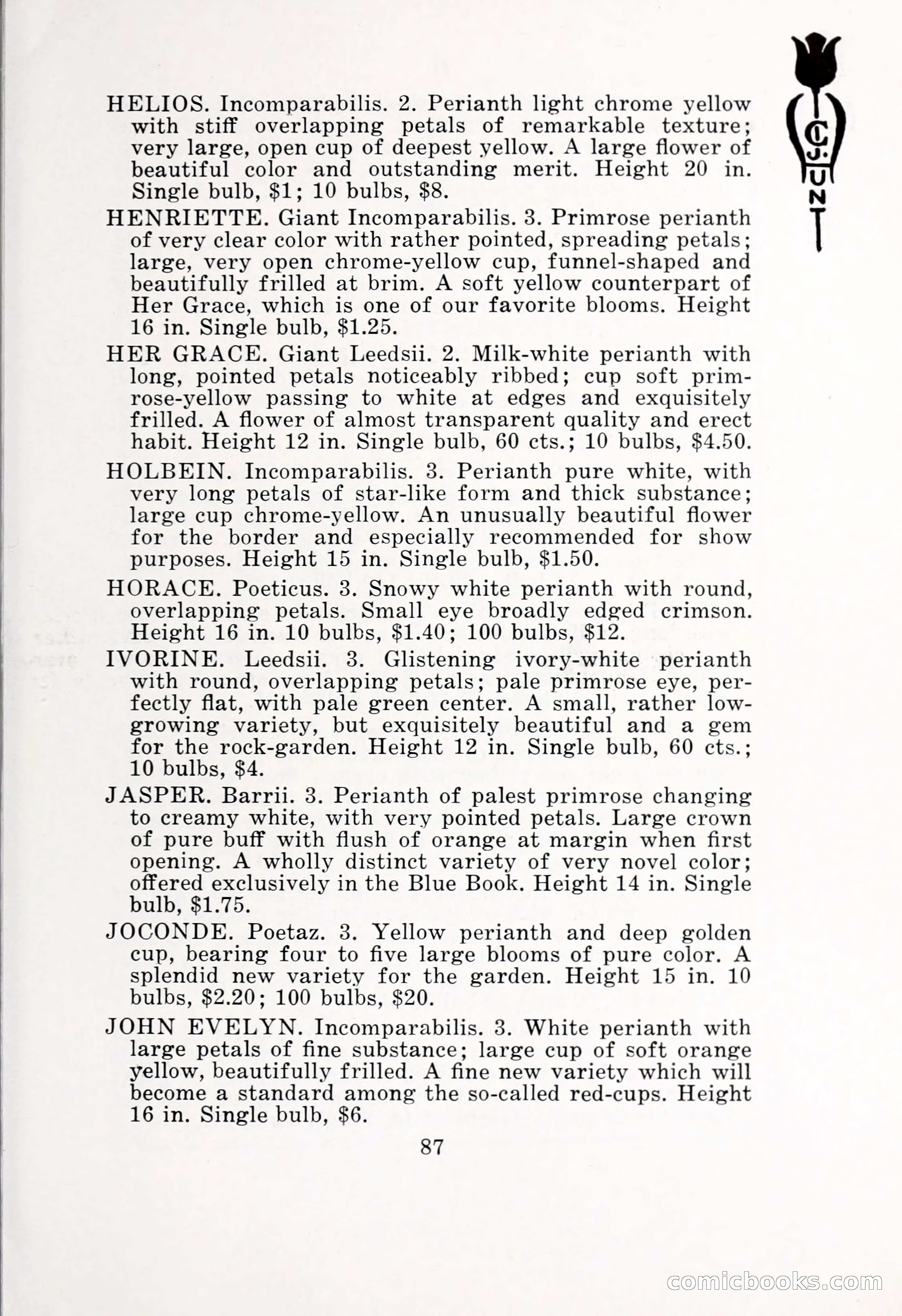 Blue Book of Bulbs, 1932 — page 92 of 121