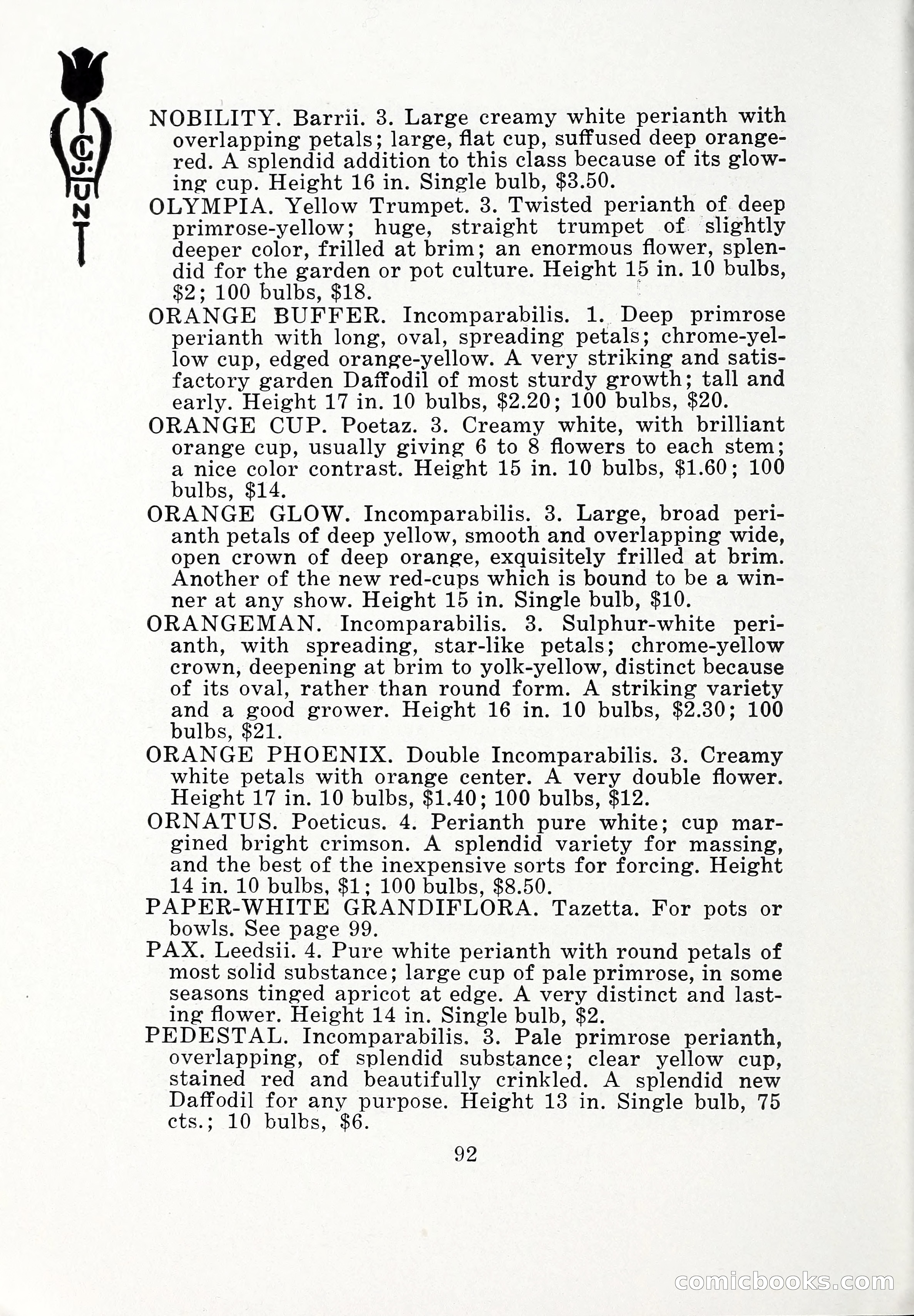 Blue Book of Bulbs, 1932 — page 97 of 121