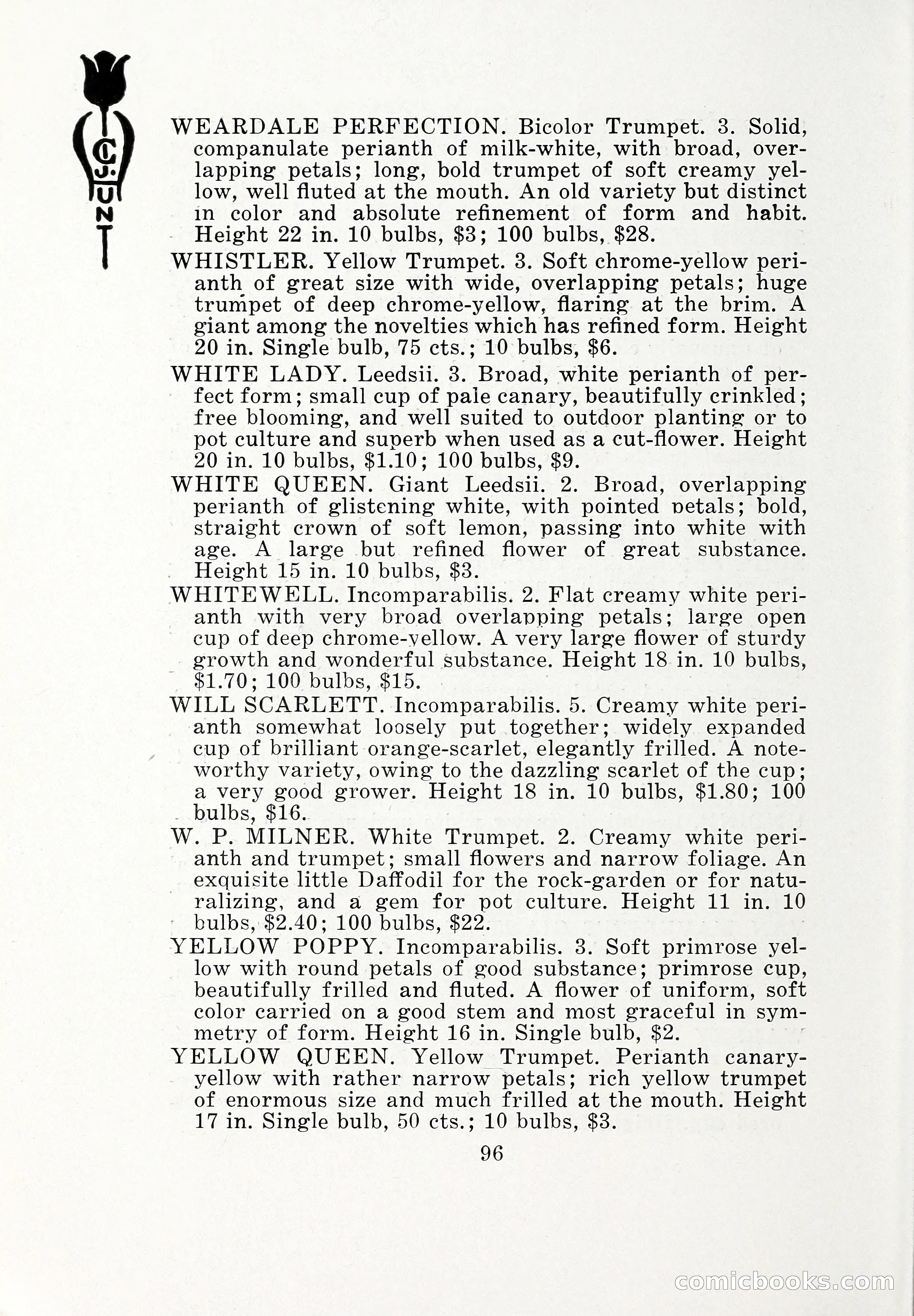 Blue Book of Bulbs, 1932 — page 101 of 121