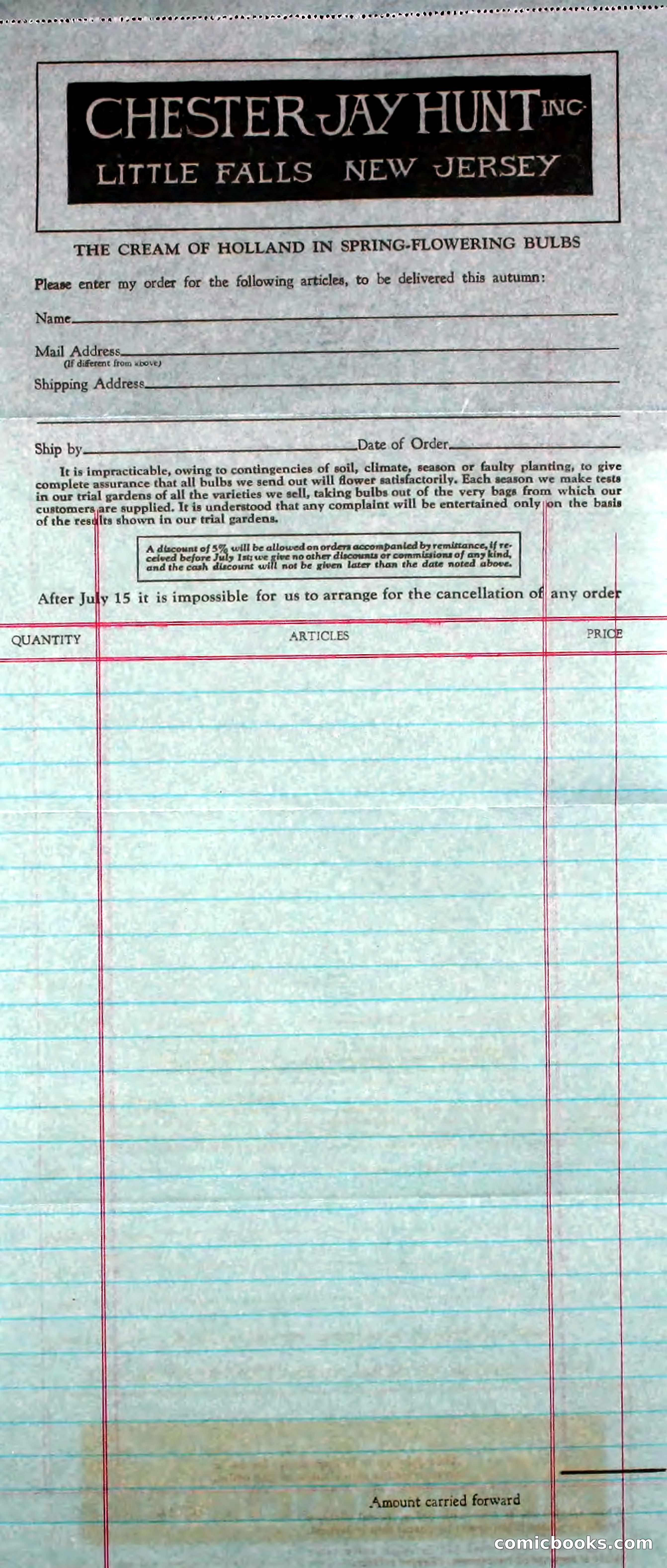 Blue Book of Bulbs, 1932 — page 119 of 121