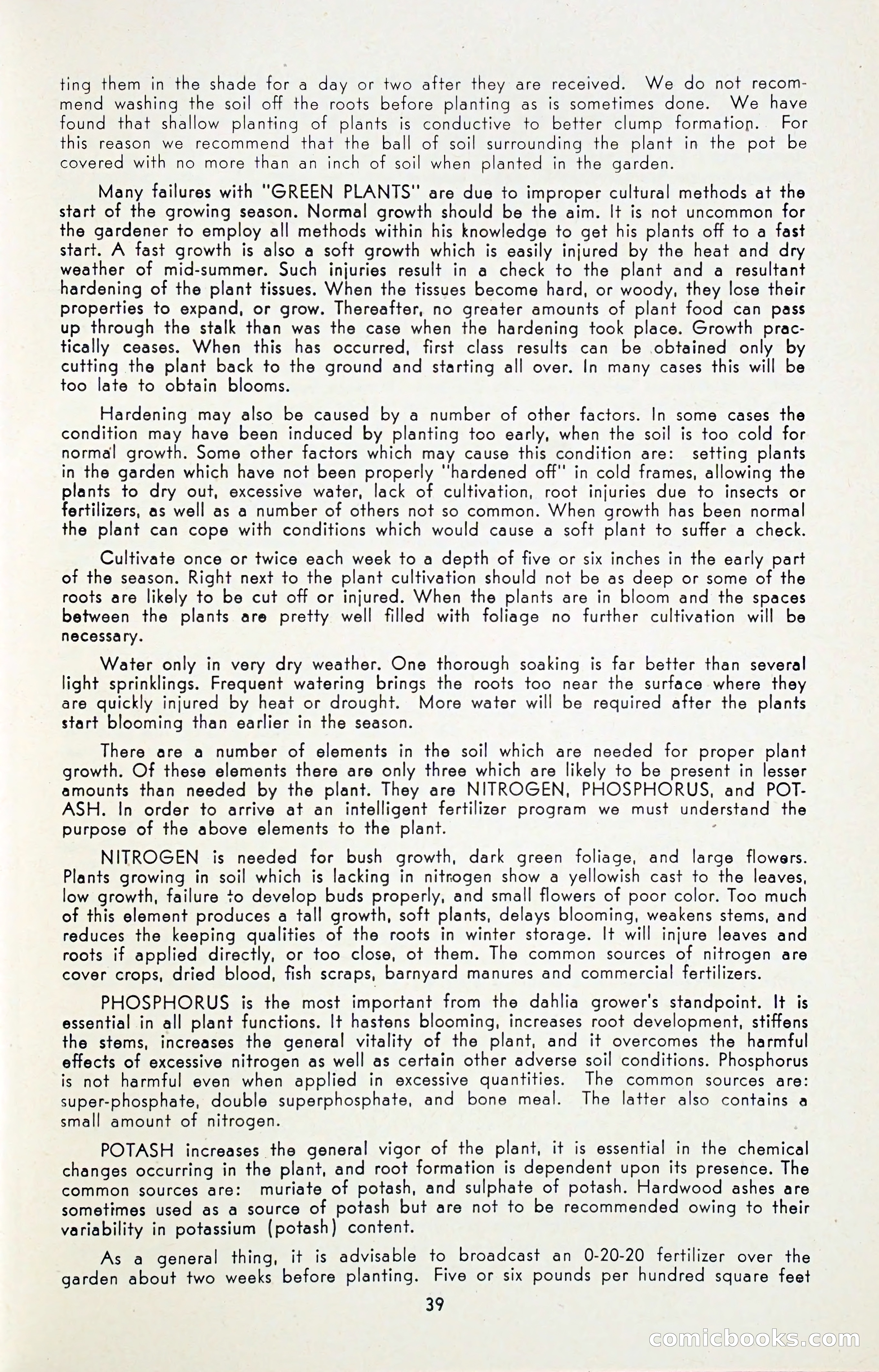 Dahlia Blue Book for 1947 — page 44 of 50