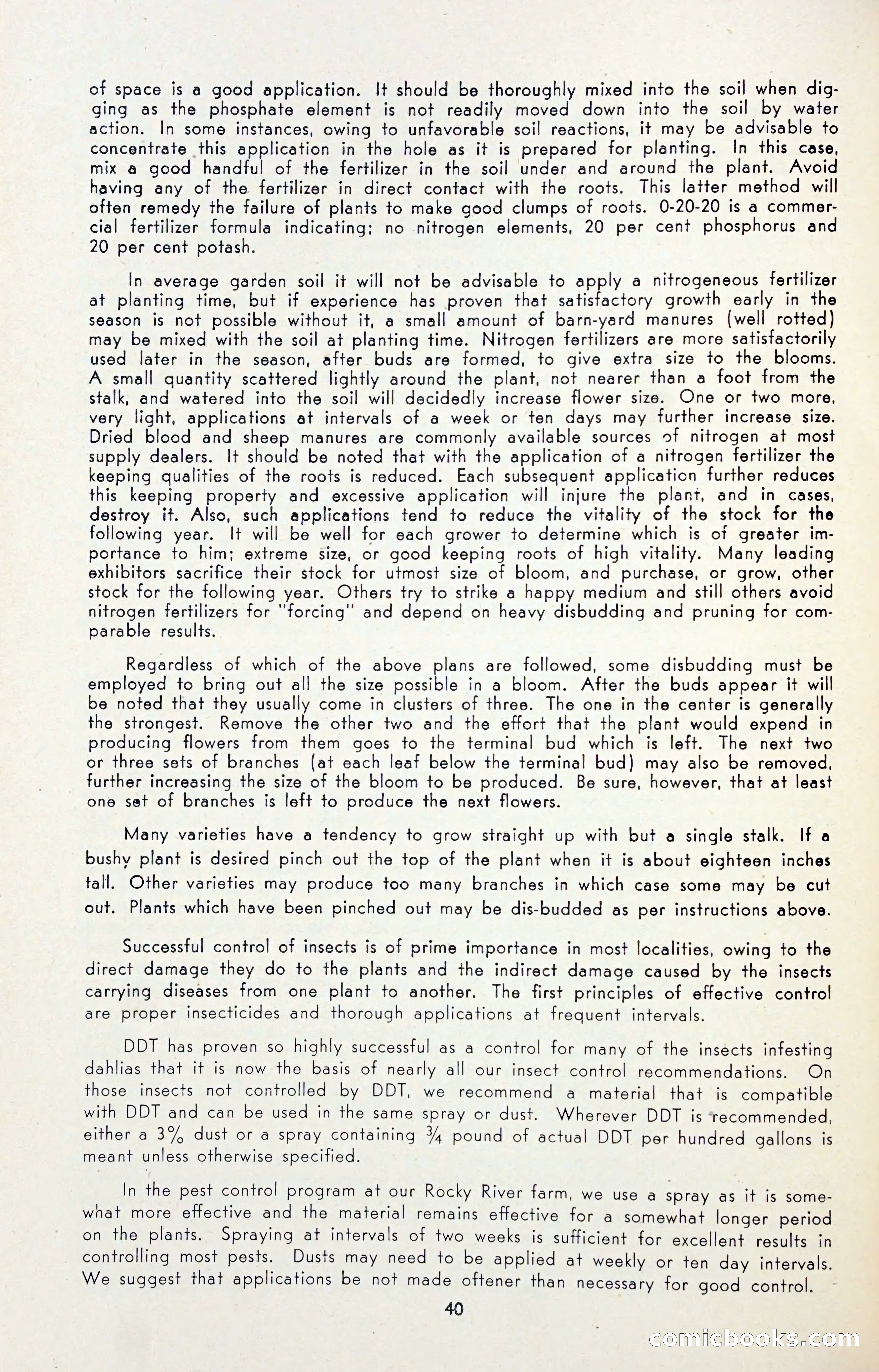 Dahlia Blue Book for 1947 — page 45 of 50