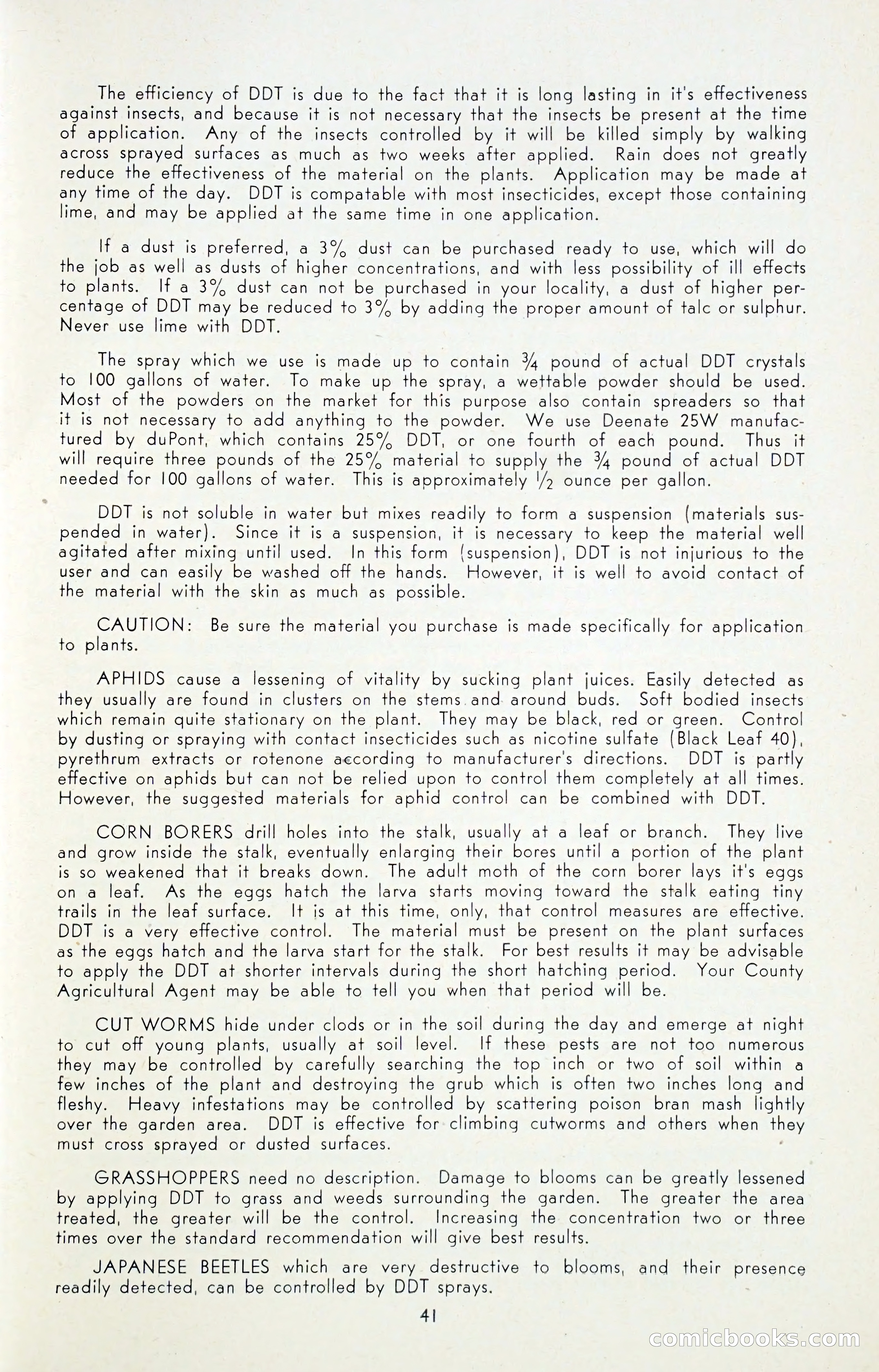 Dahlia Blue Book for 1947 — page 46 of 50