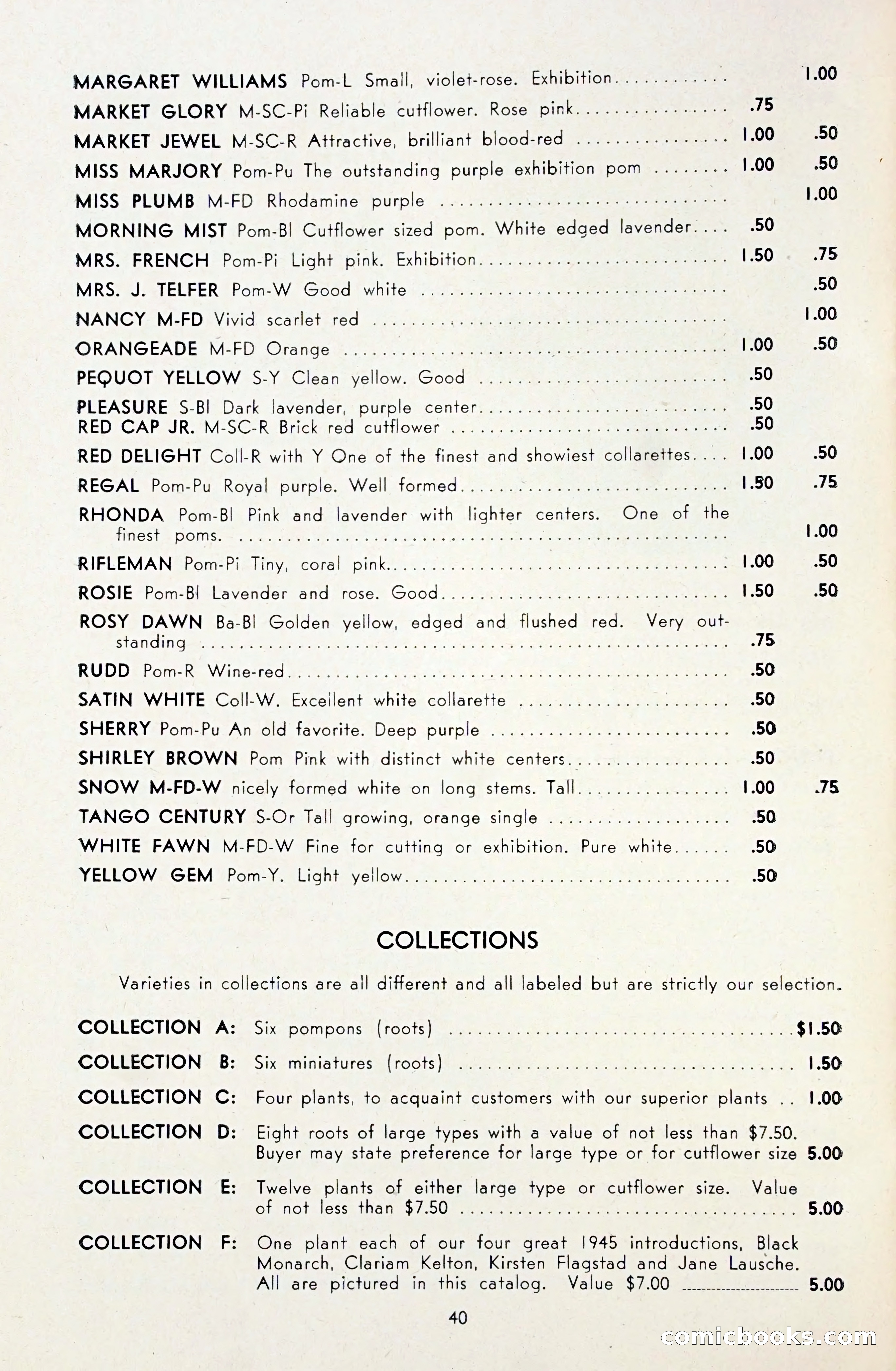 Dahlia Blue Book for 1948 — page 45 of 54