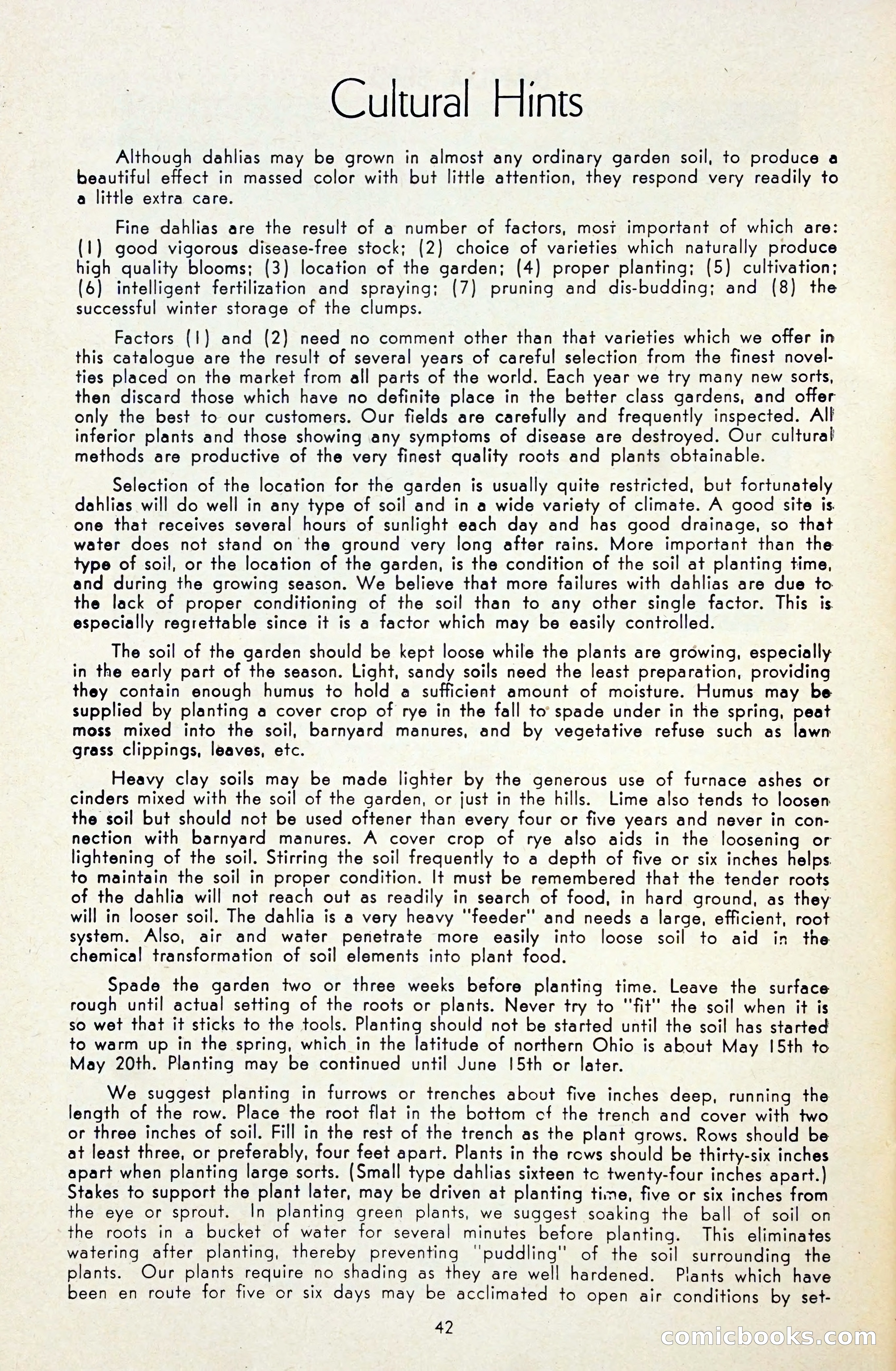 Dahlia Blue Book for 1948 — page 47 of 54