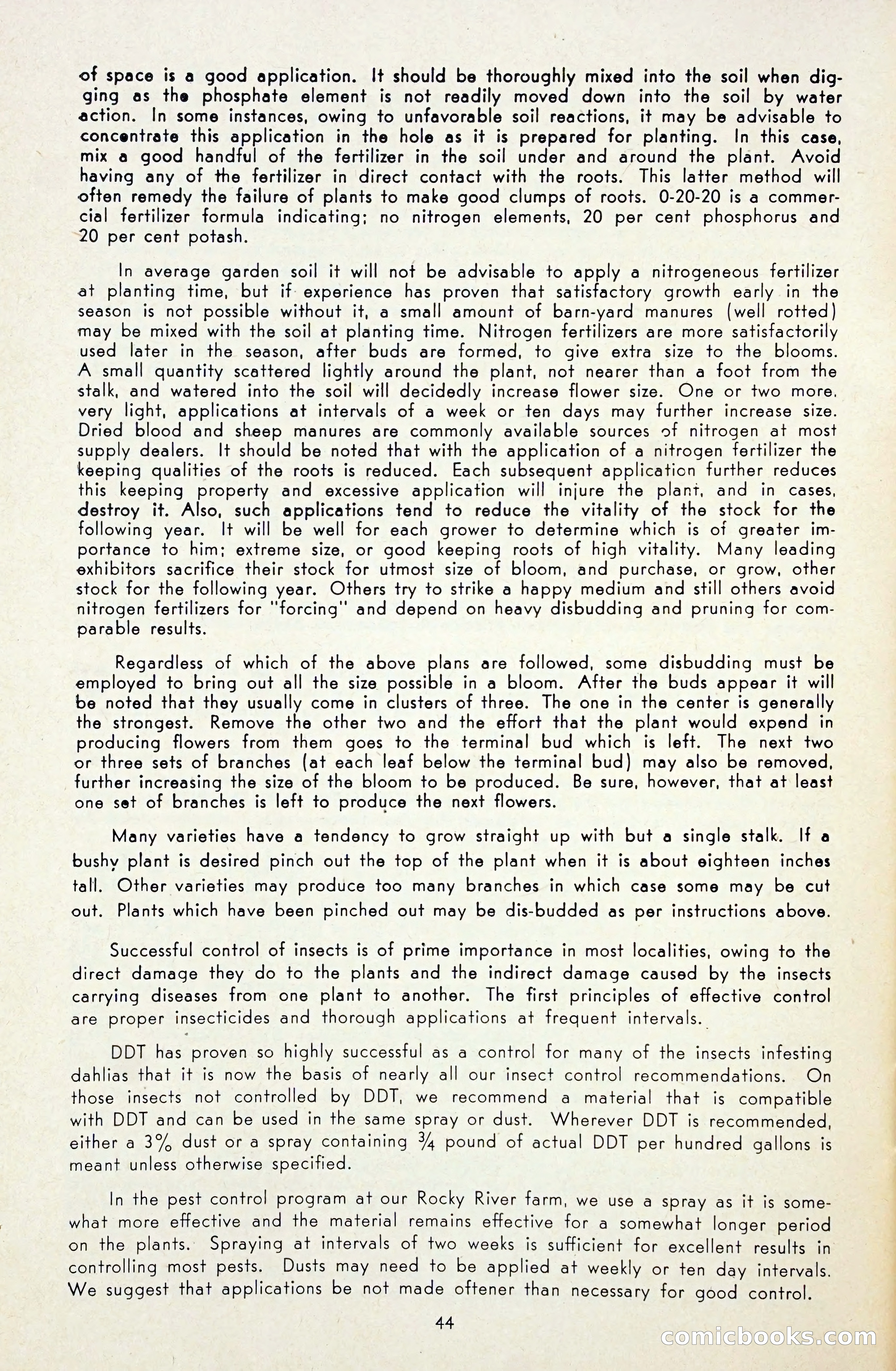 Dahlia Blue Book for 1948 — page 49 of 54