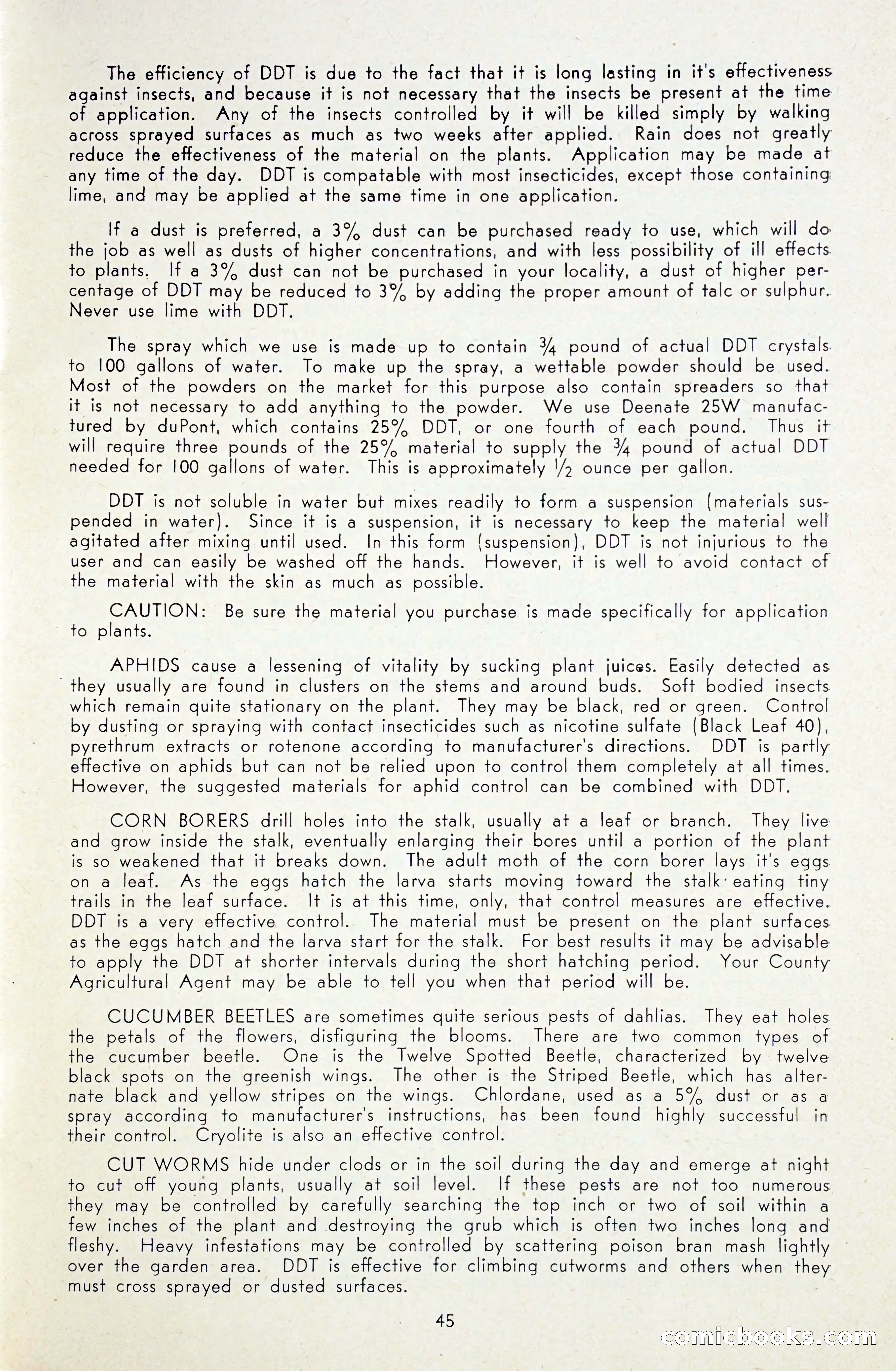 Dahlia Blue Book for 1948 — page 50 of 54