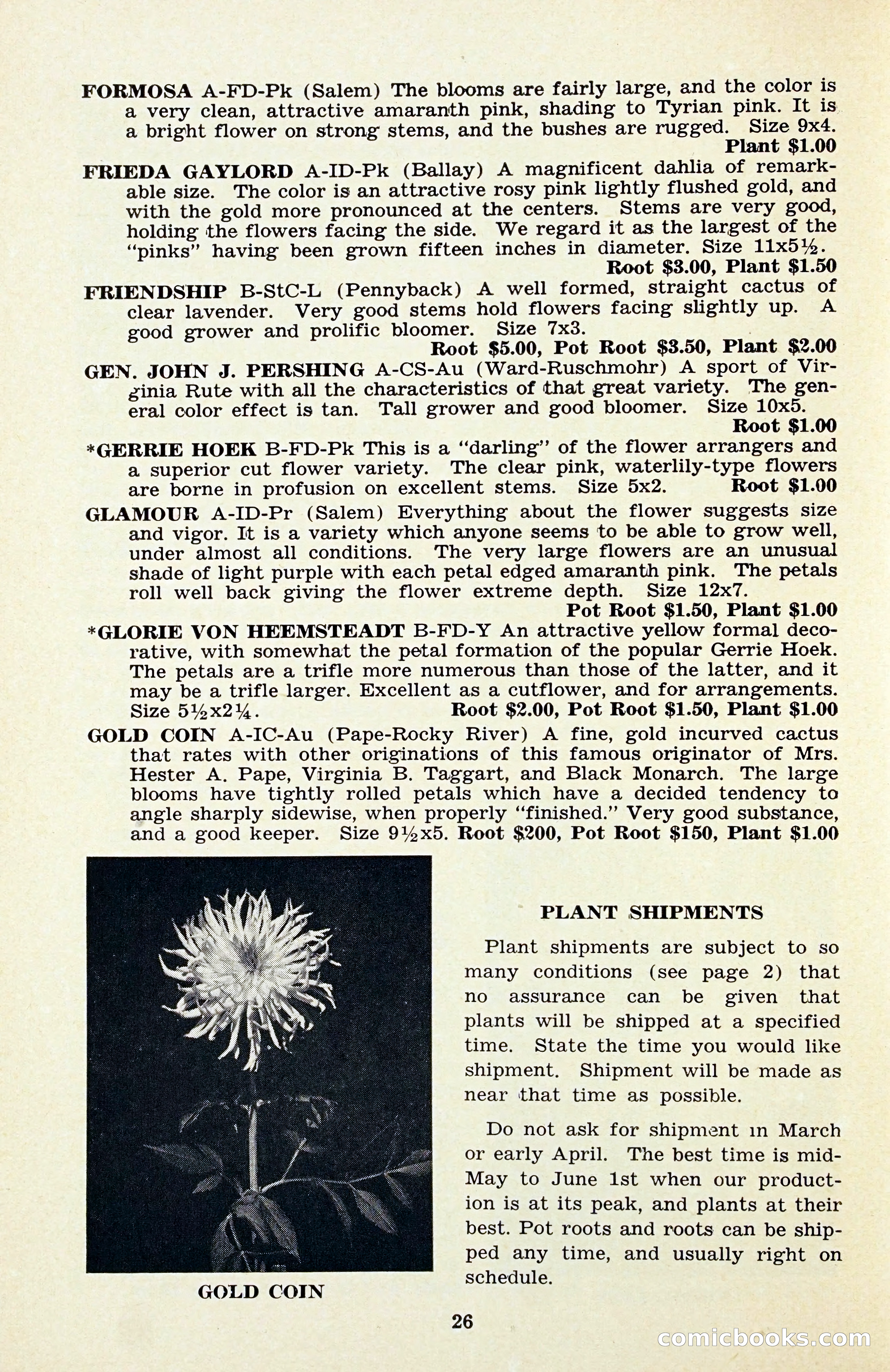 The Dahlia Blue Book for 1956 — page 29 of 69
