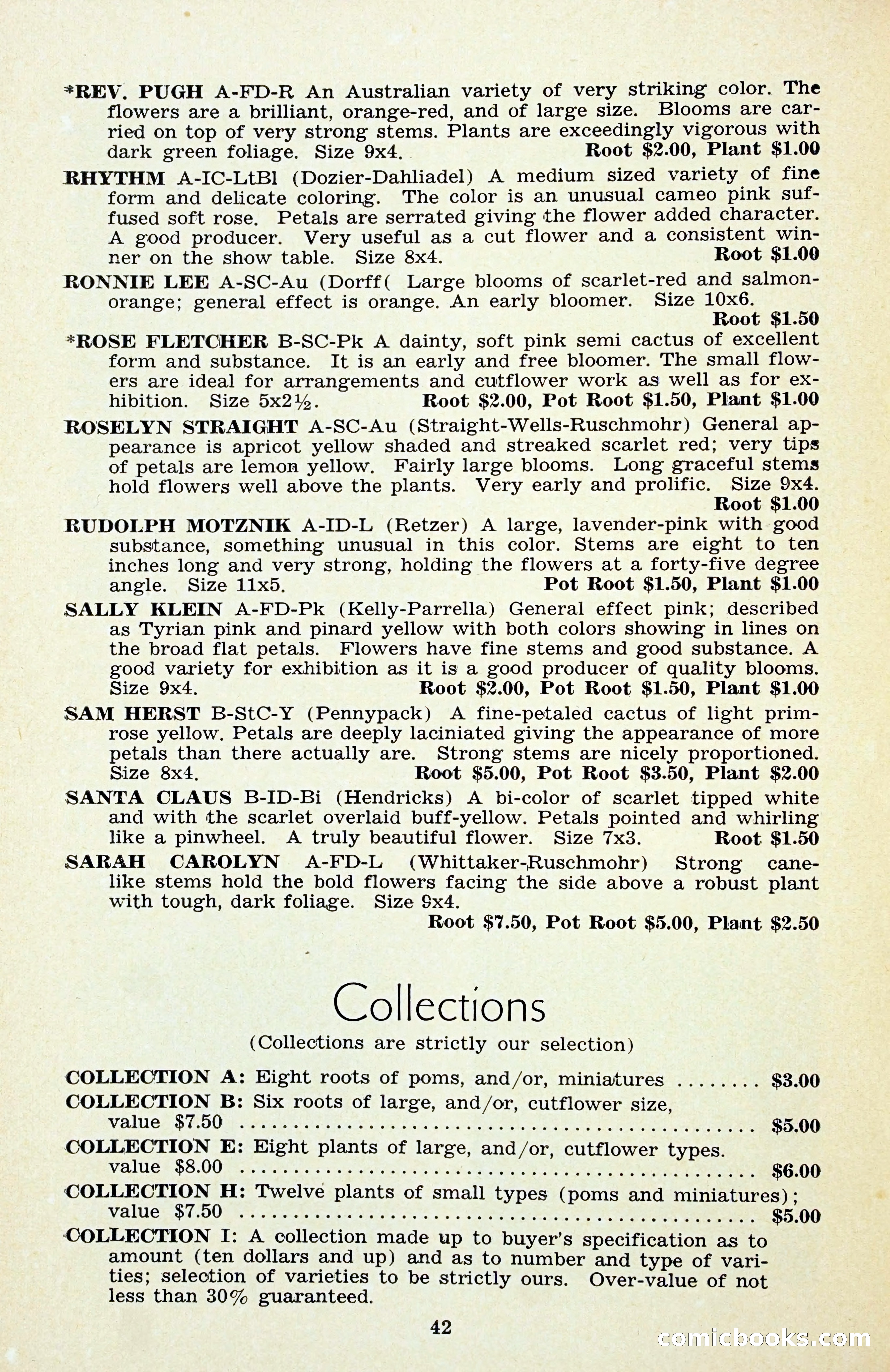 The Dahlia Blue Book for 1956 — page 45 of 69