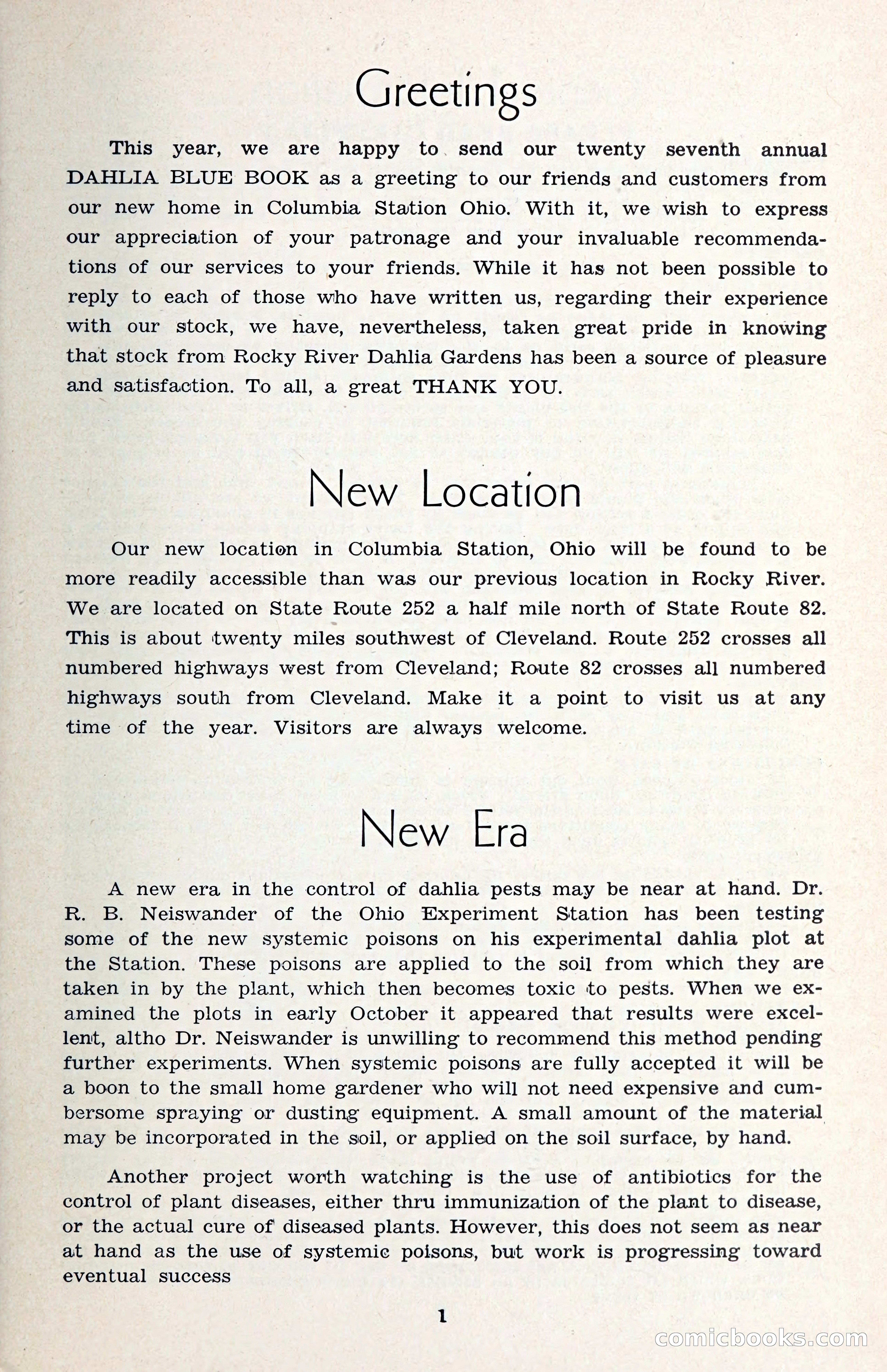 The Dahlia Blue Book for 1957 — page 4 of 69