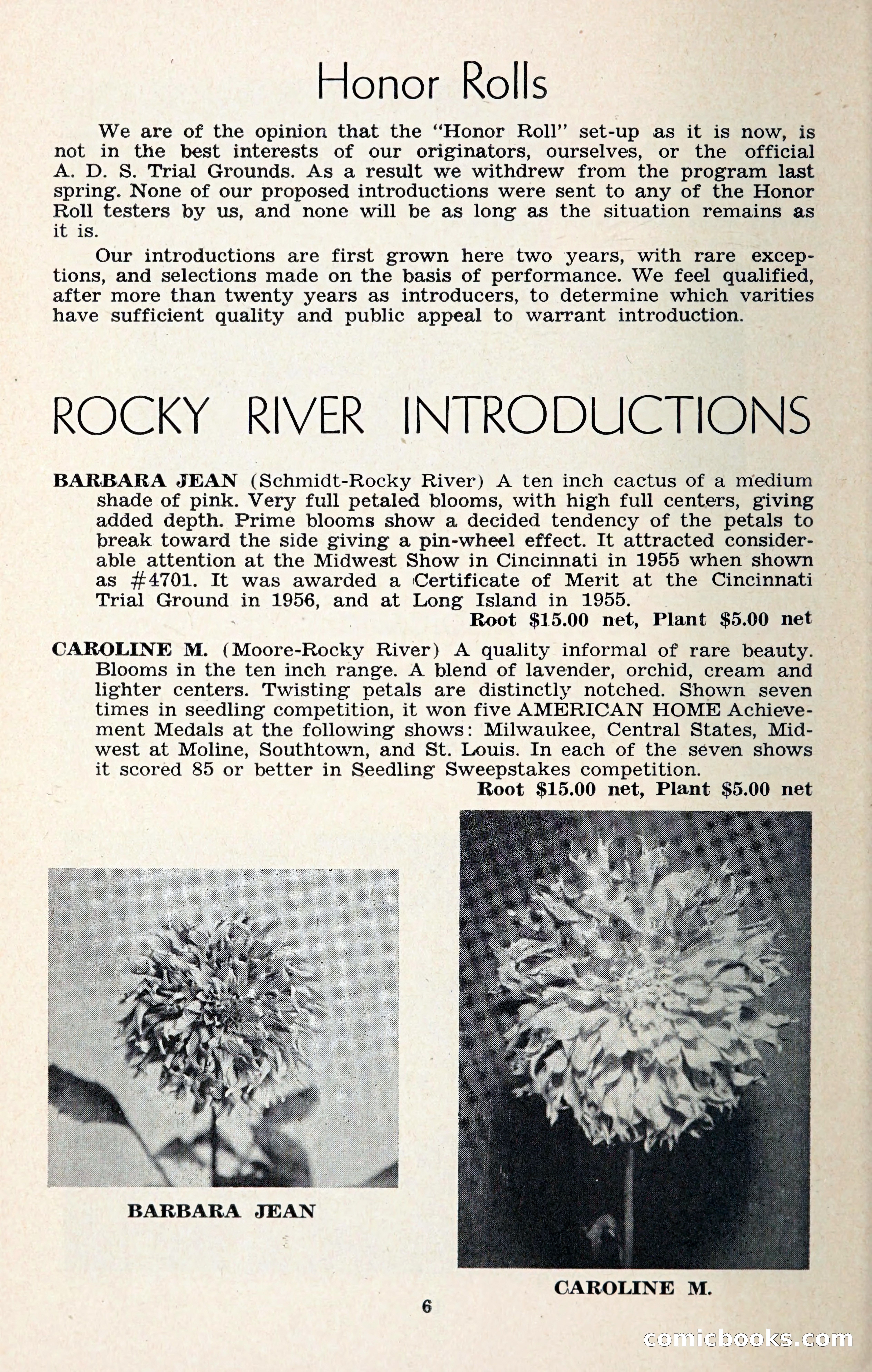 The Dahlia Blue Book for 1957 — page 9 of 69