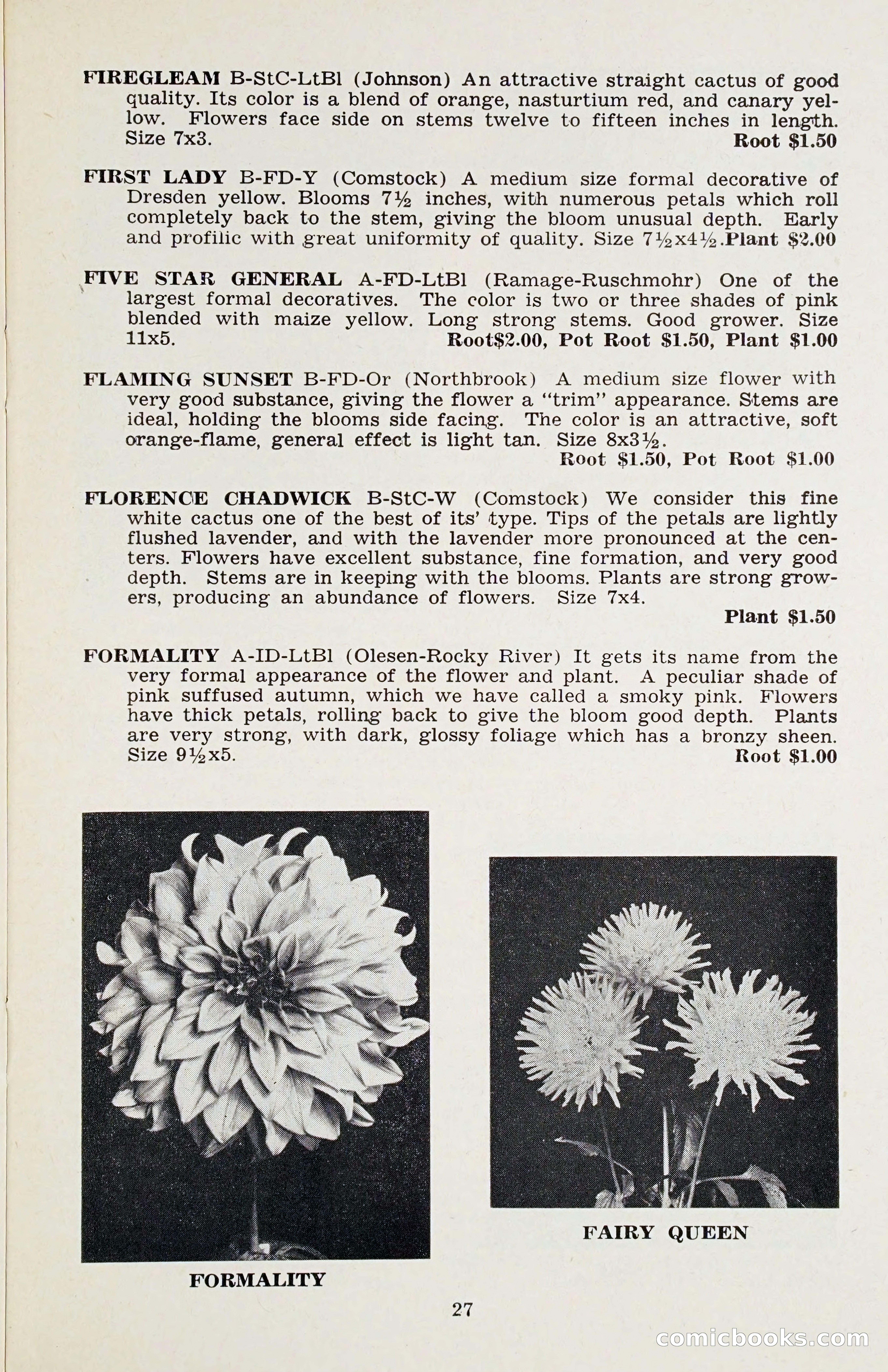 The Dahlia Blue Book for 1958 — page 30 of 67