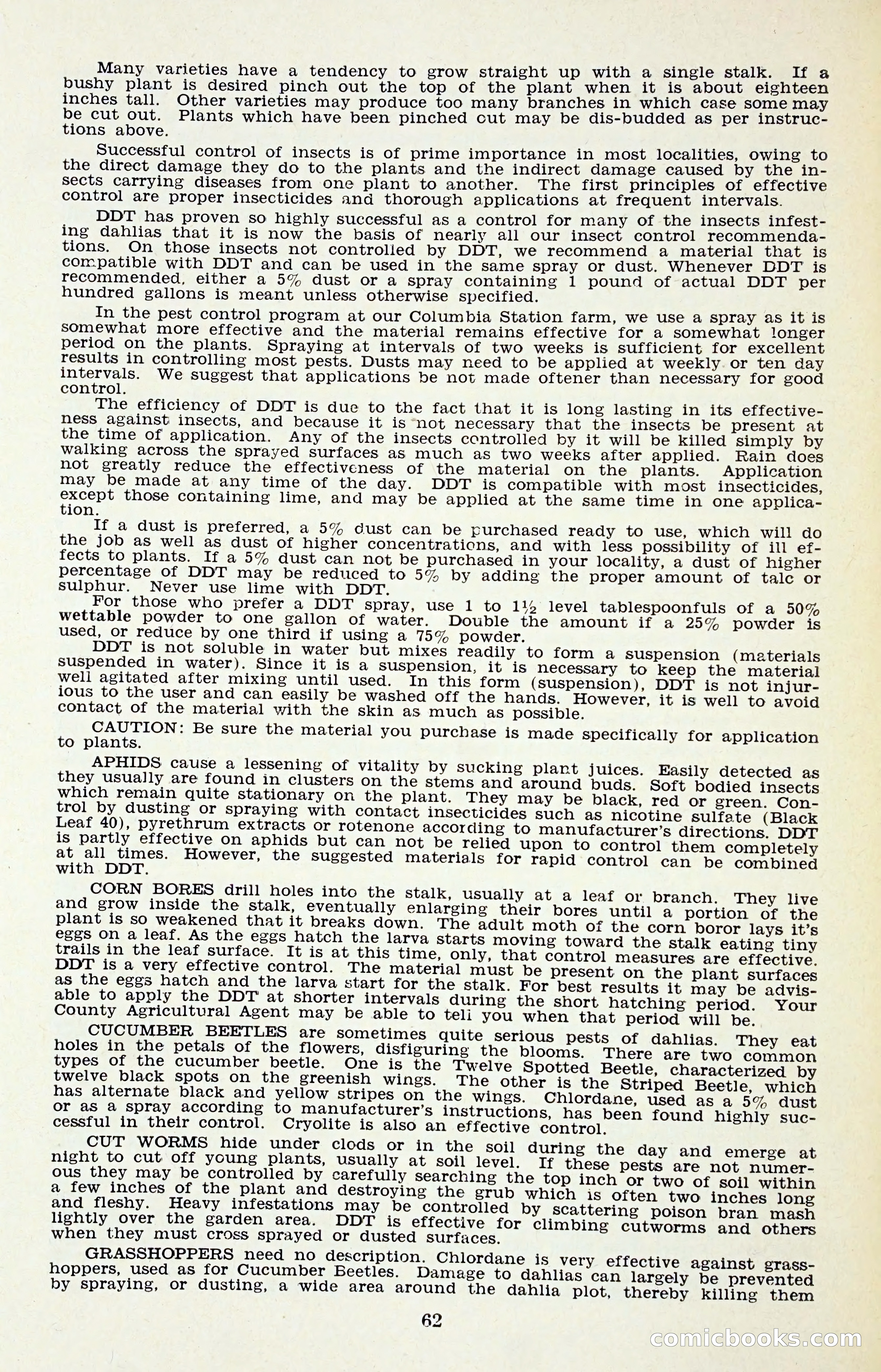 The Dahlia Blue Book for 1958 — page 65 of 67