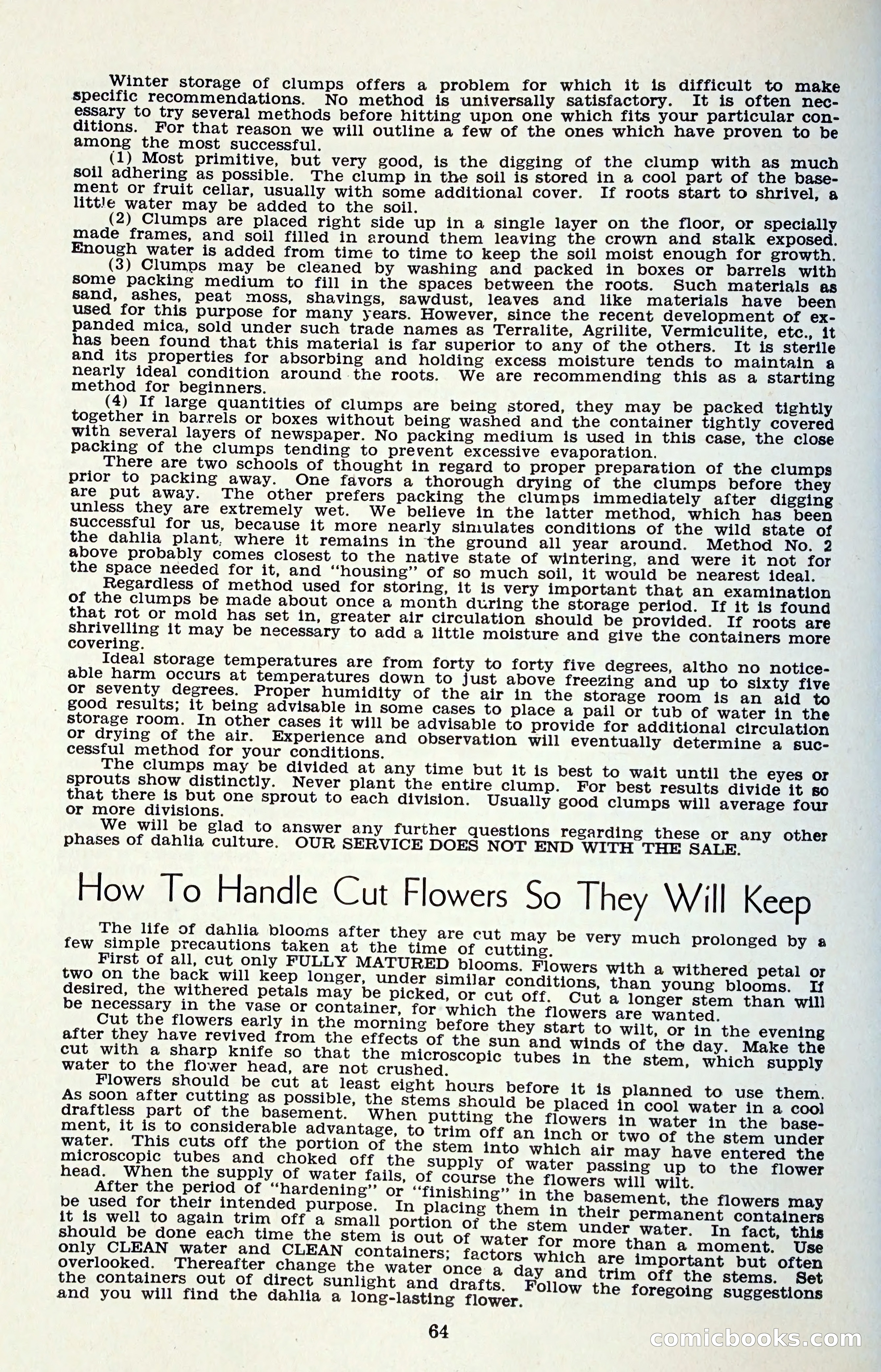 The Dahlia Blue Book for 1958 — page 67 of 67