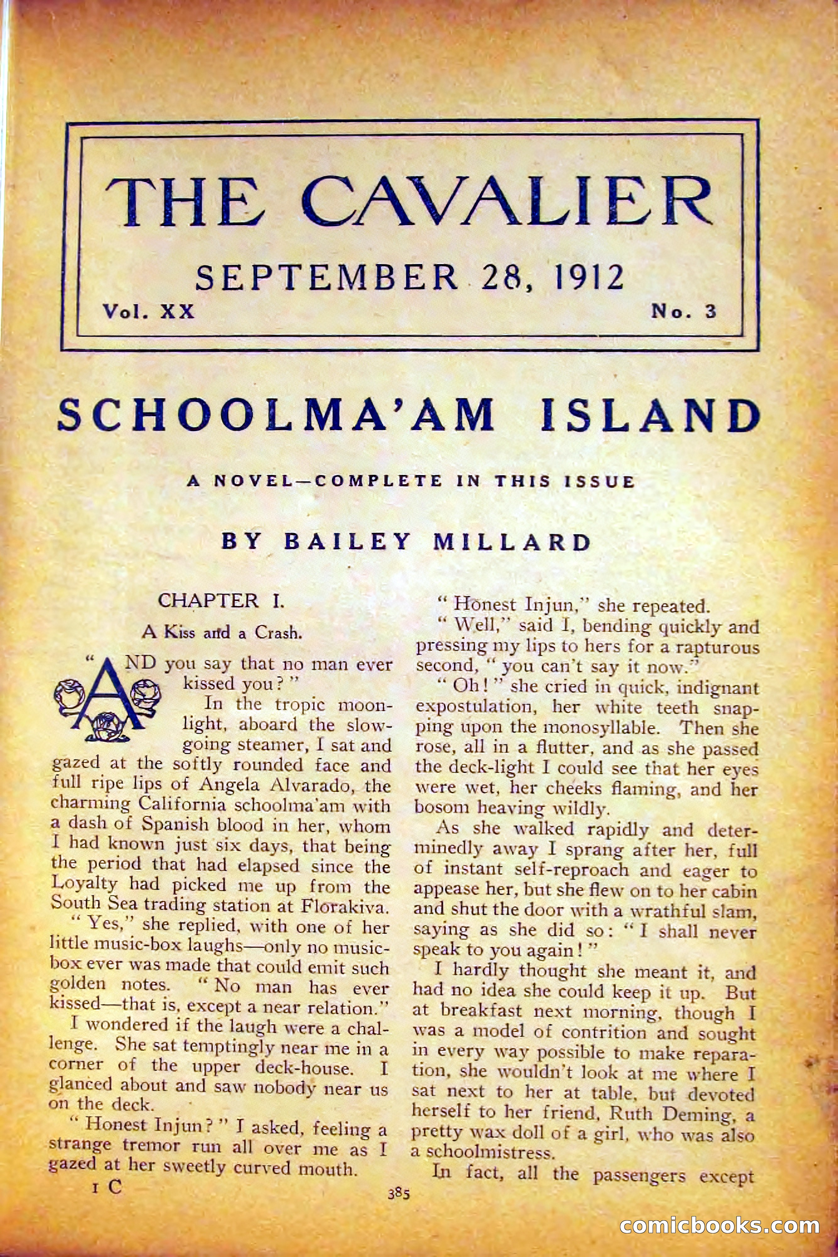 The Cavalier, September 28, 1912 — page 7 of 208