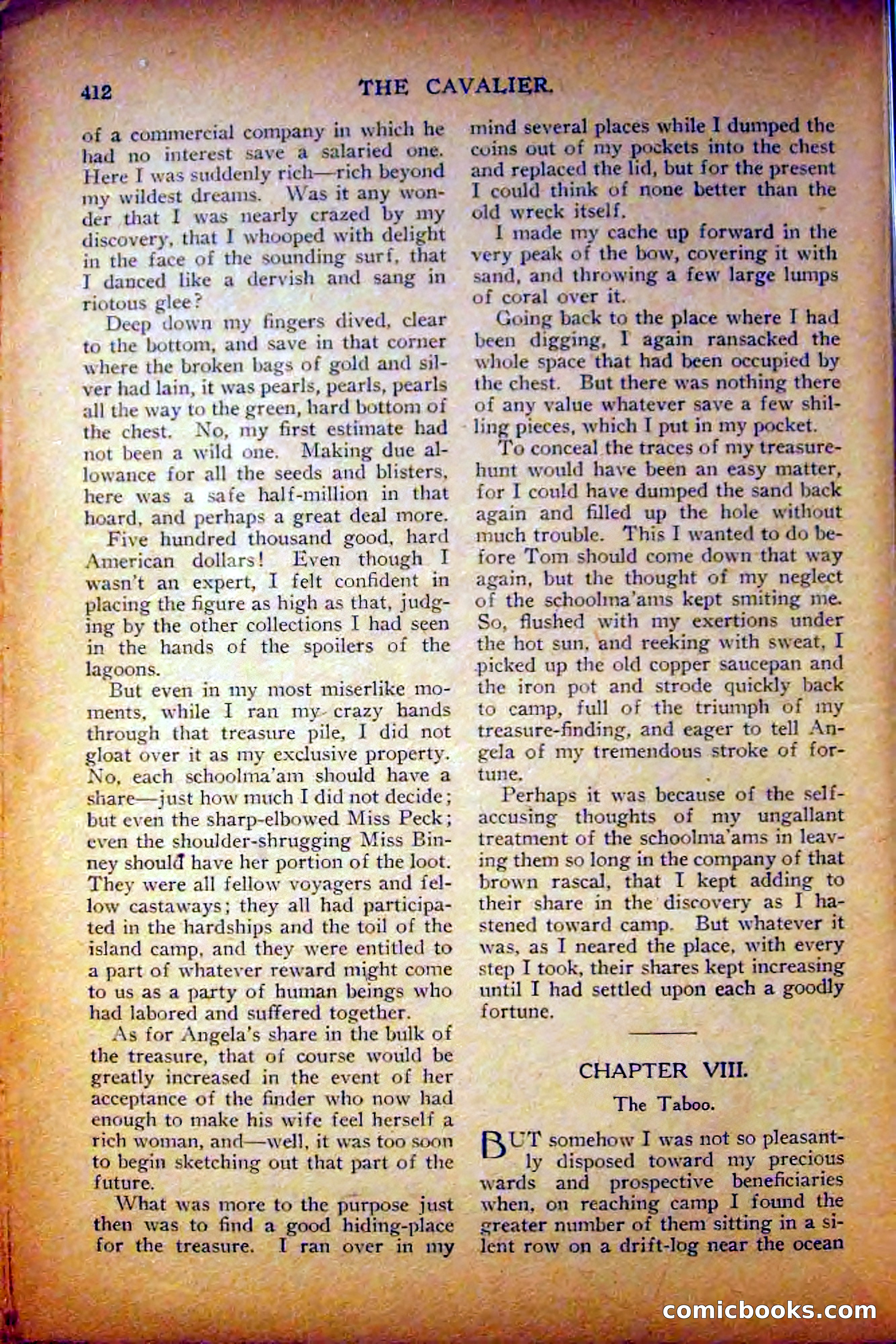 The Cavalier, September 28, 1912 — page 34 of 208
