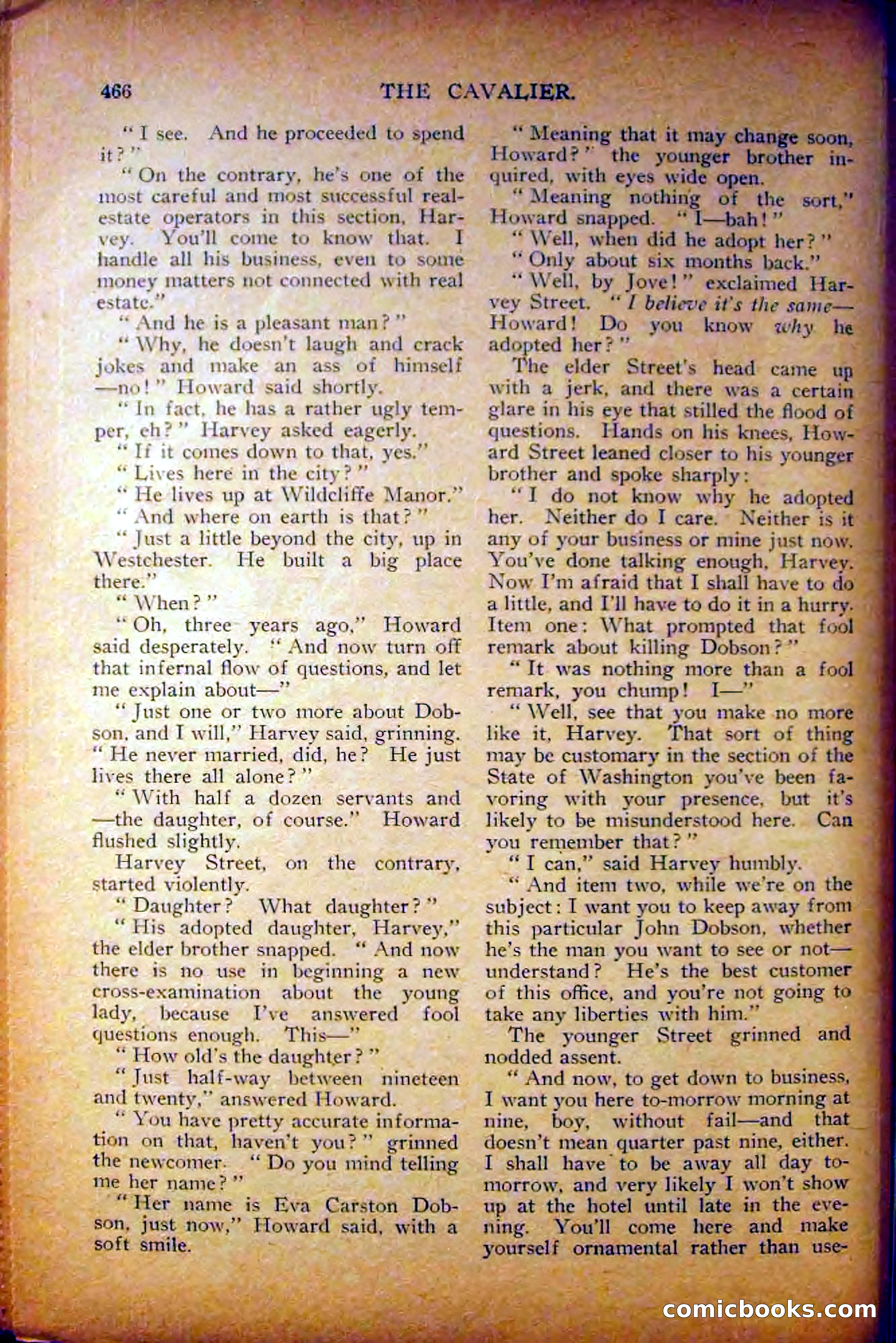 The Cavalier, September 28, 1912 — page 88 of 208